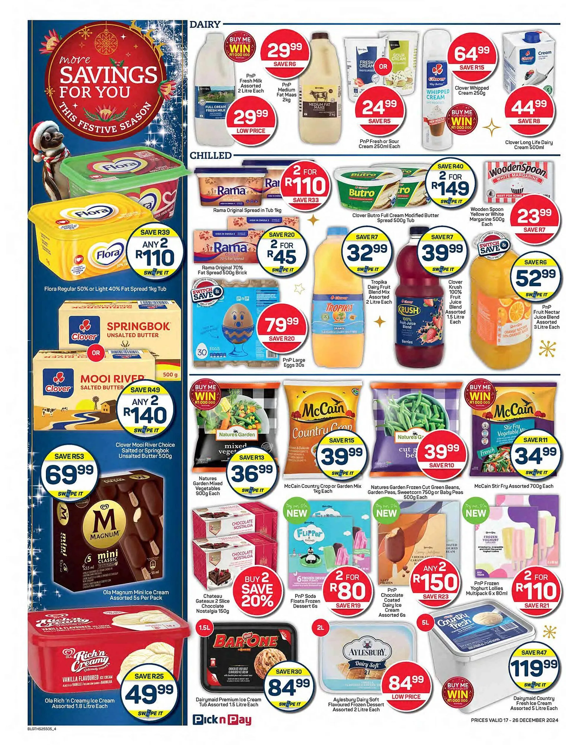 Pick n Pay catalogue from 17 December to 26 December 2024 - Catalogue Page 4