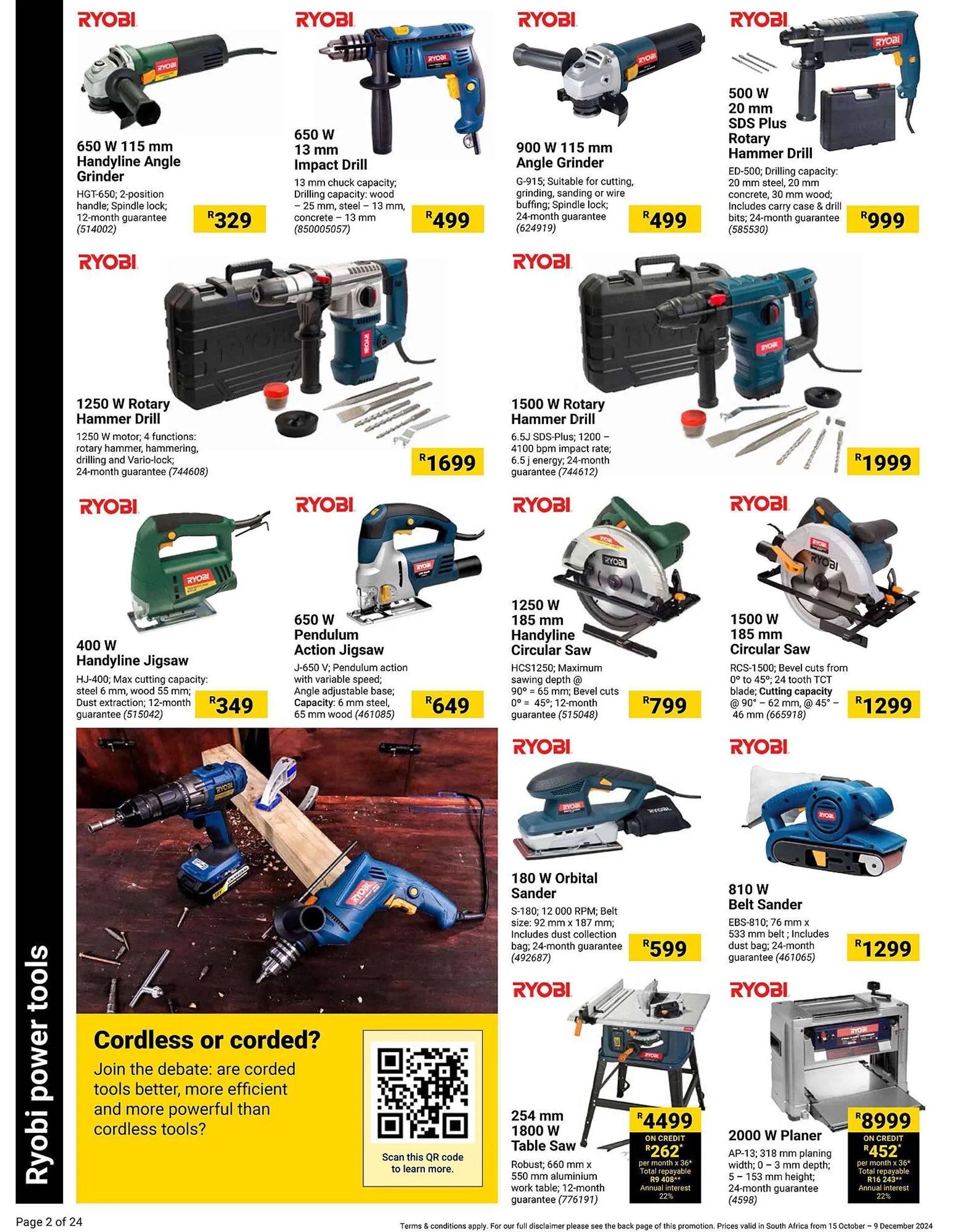 Builders Warehouse catalogue from 15 October to 9 December 2024 - Catalogue Page 2