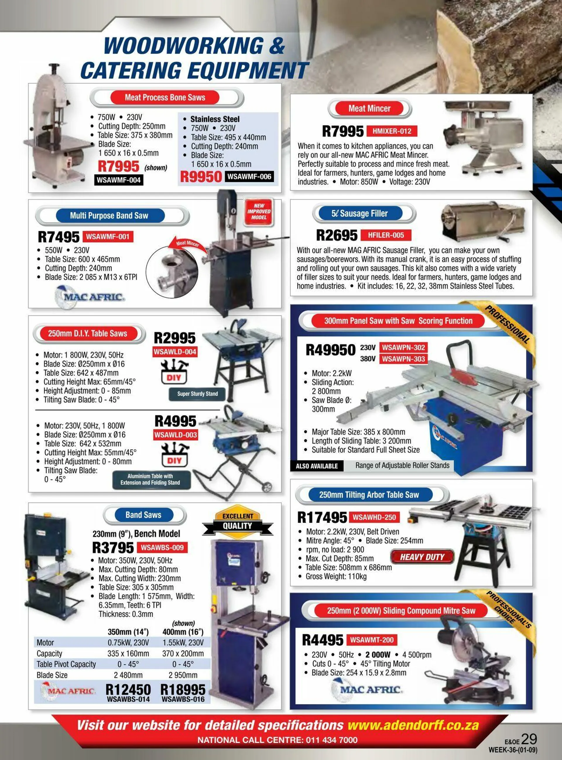 Adendorff Machinery Mart Current catalogue from 2 October to 16 October 2024 - Catalogue Page 31