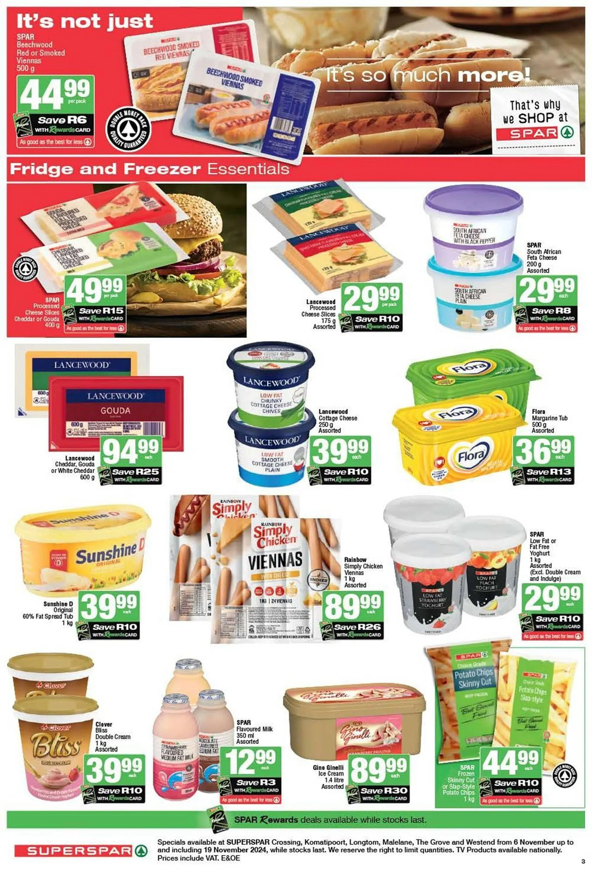 Spar catalogue from 6 November to 19 November 2024 - Catalogue Page 3