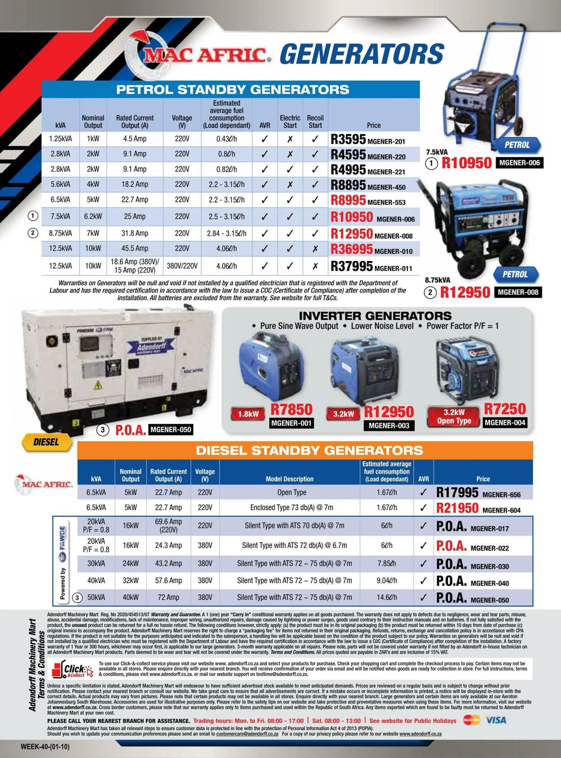 Adendorff Machinery Mart Current catalogue from 3 October to 17 October 2024 - Catalogue Page 4