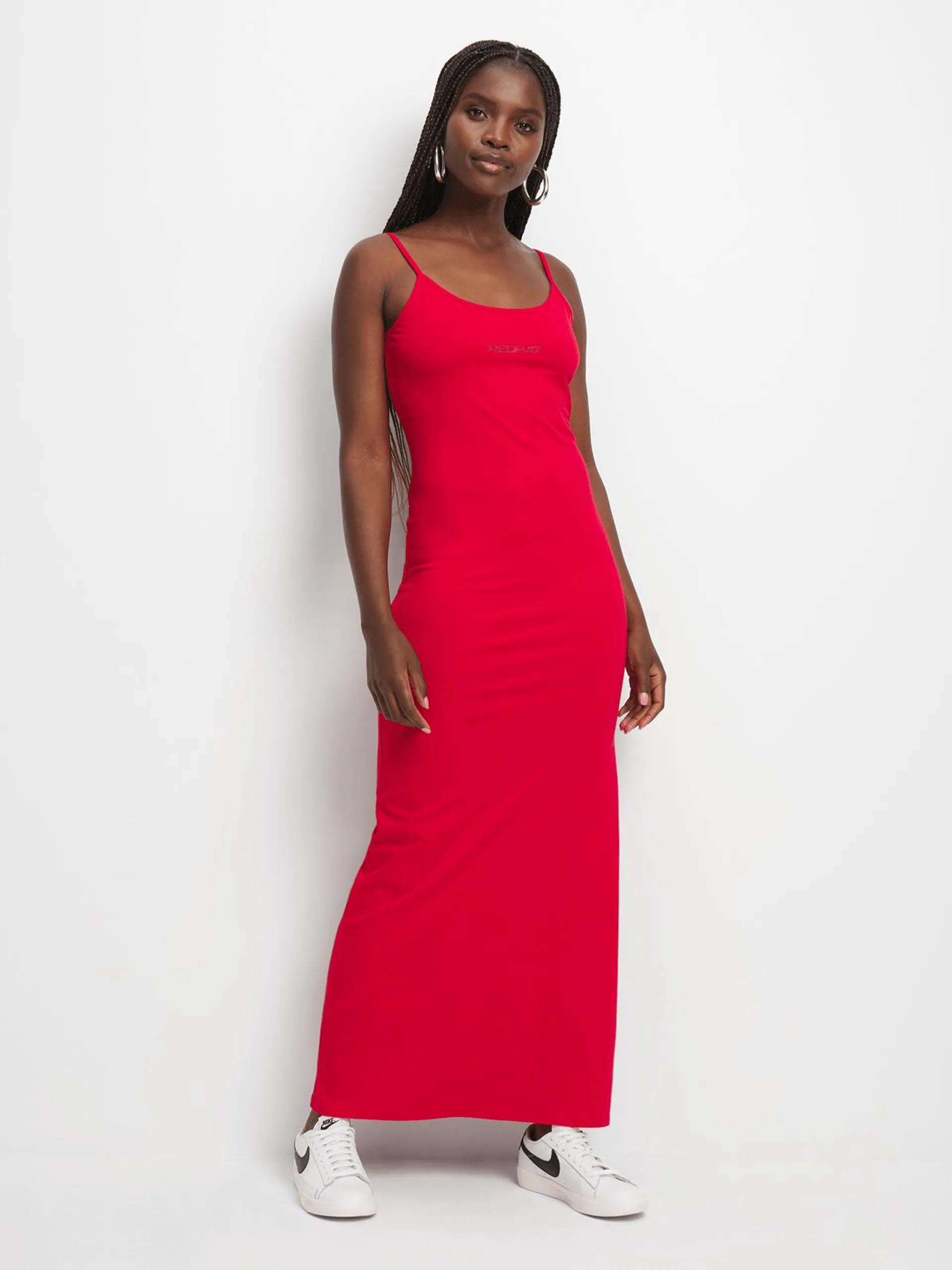 Redbat Classics Women's Red Maxi Dress