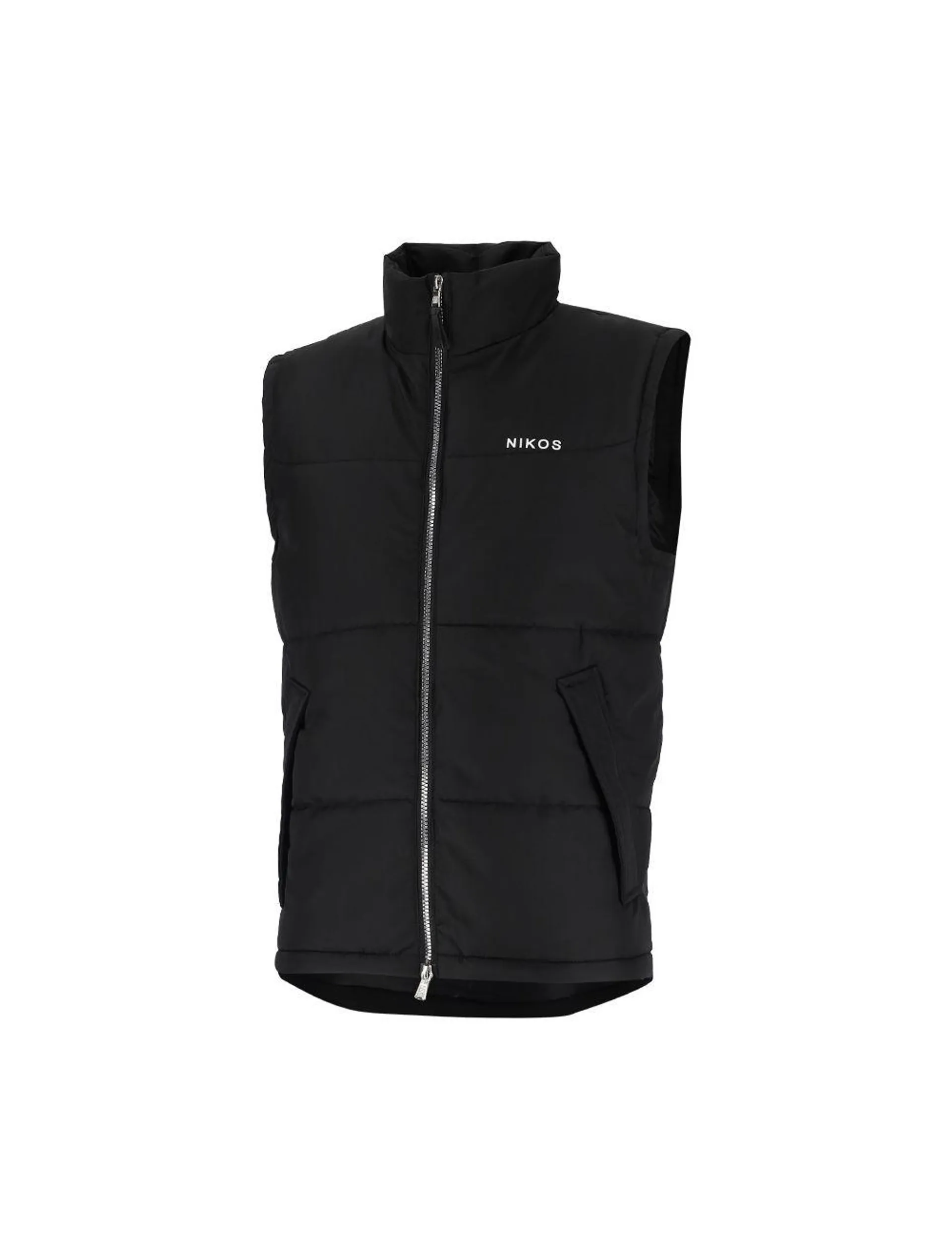 Nikos Mens Gilet Black