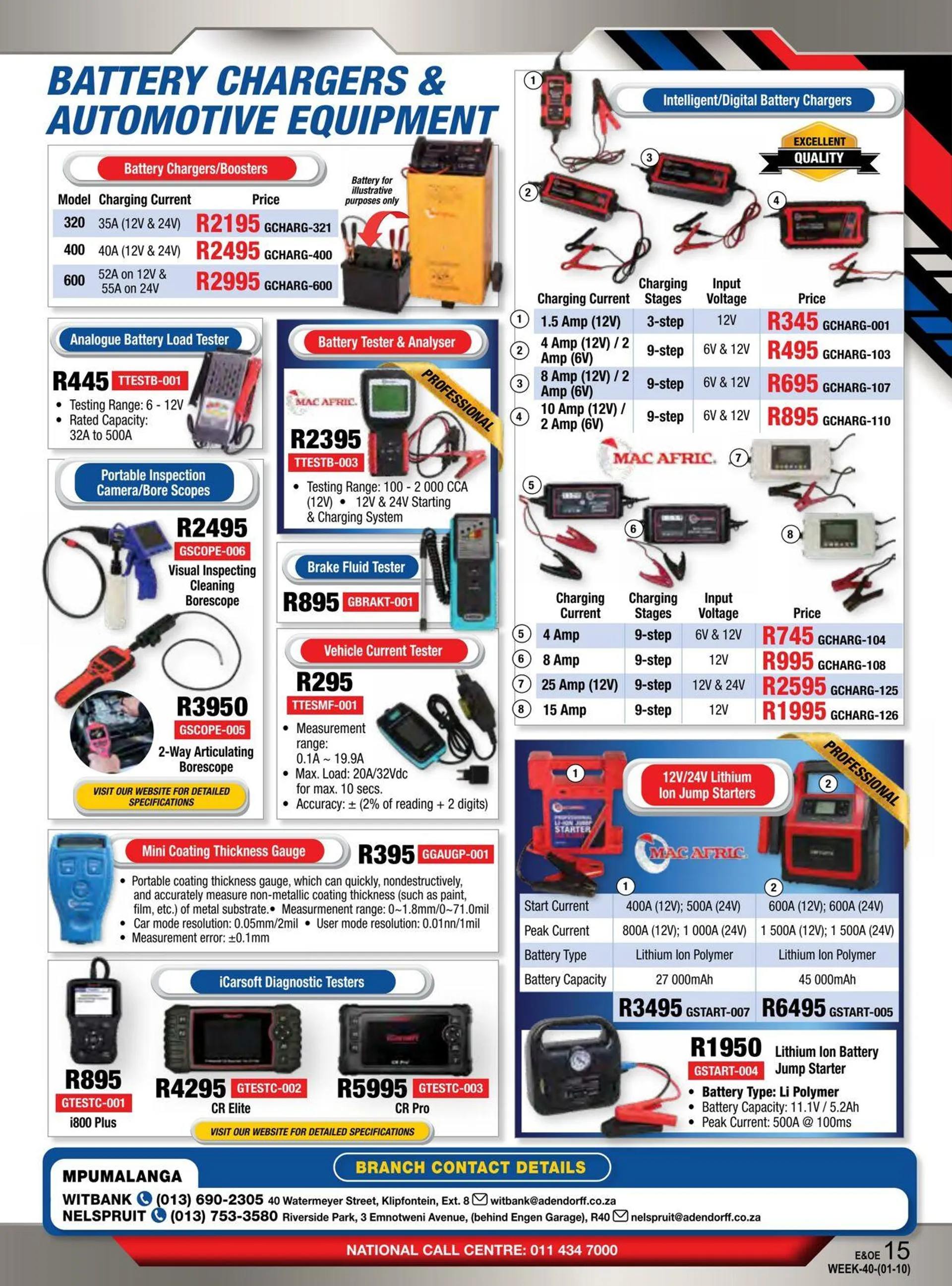 Adendorff Machinery Mart Current catalogue from 3 October to 17 October 2024 - Catalogue Page 17