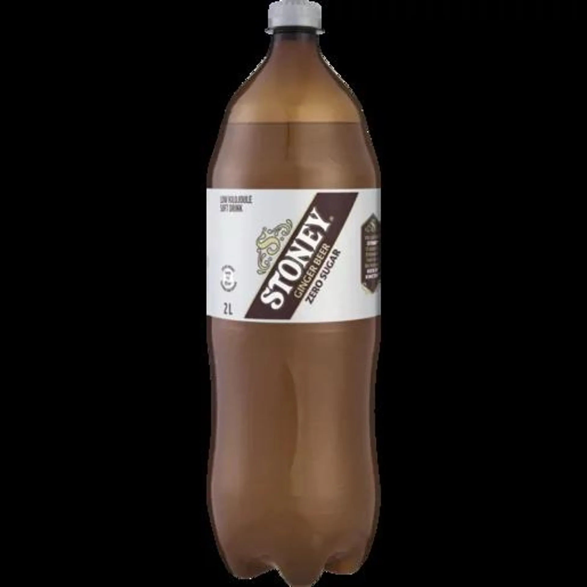 Stoney Zero Sugar Ginger Beer Soft Drink 2L