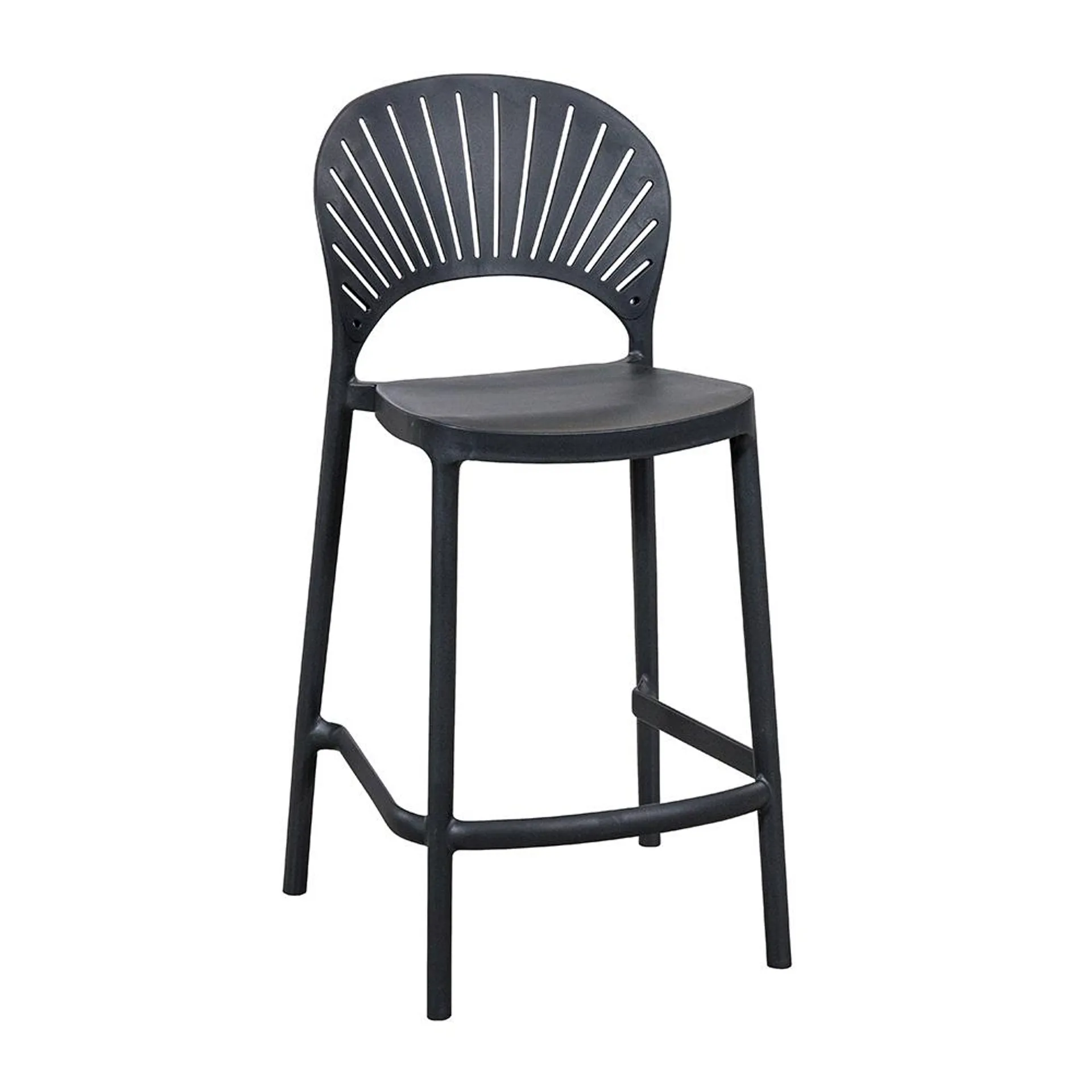 Passeri Bar Chair Charcoal