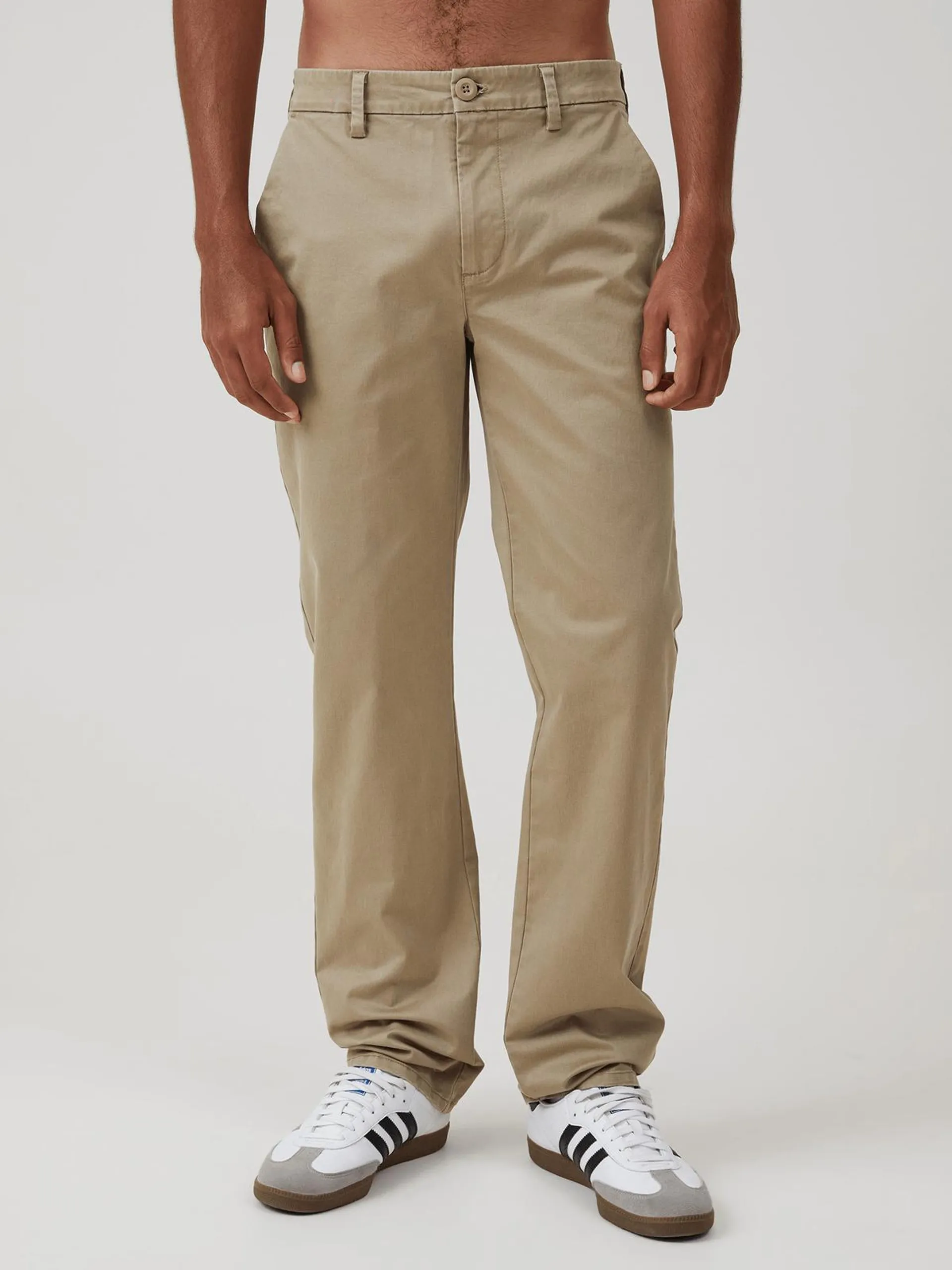 Men's Cotton On Beige Regular Straight Chino