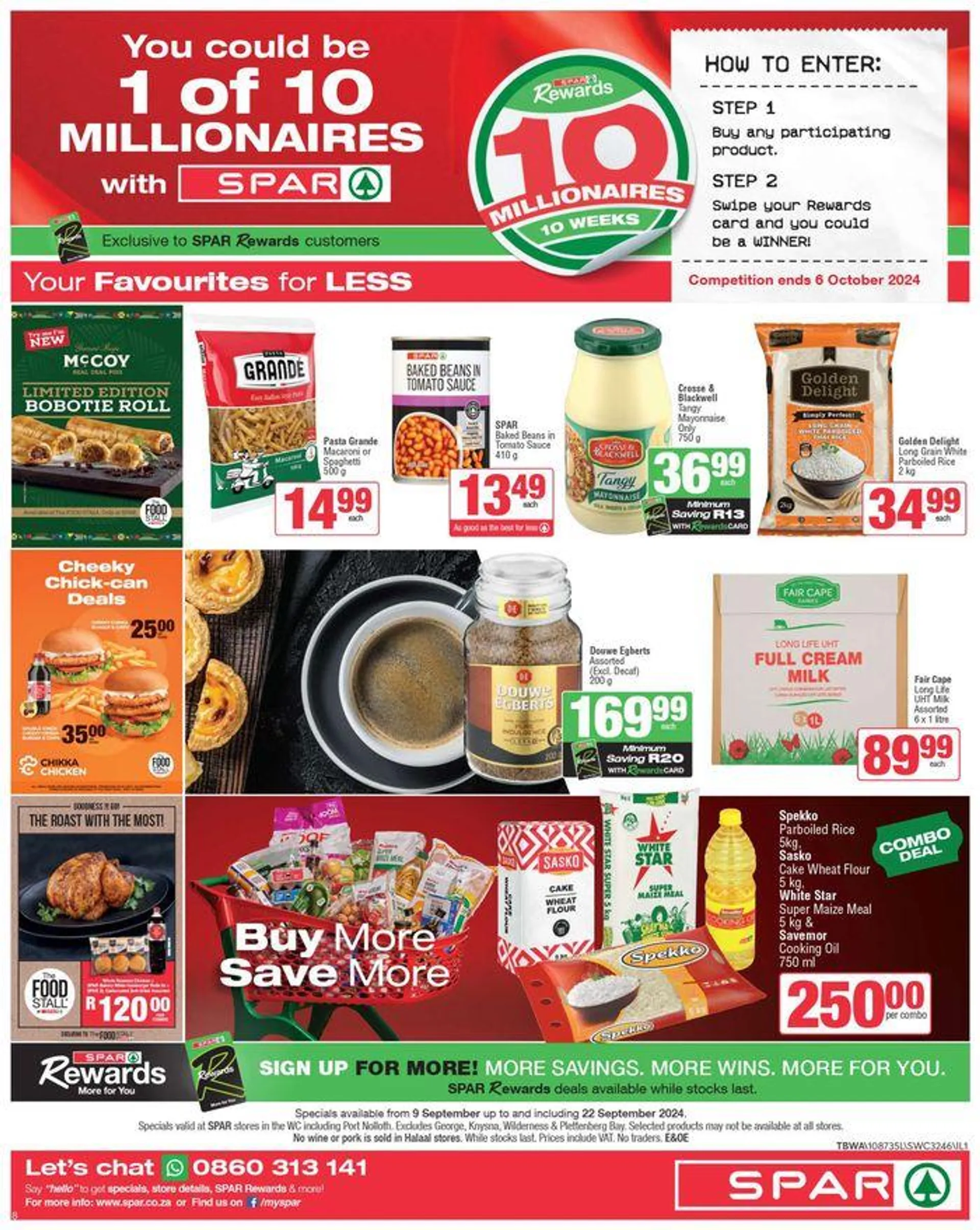 Specials Spar from 13 September to 22 September 2024 - Catalogue Page 8