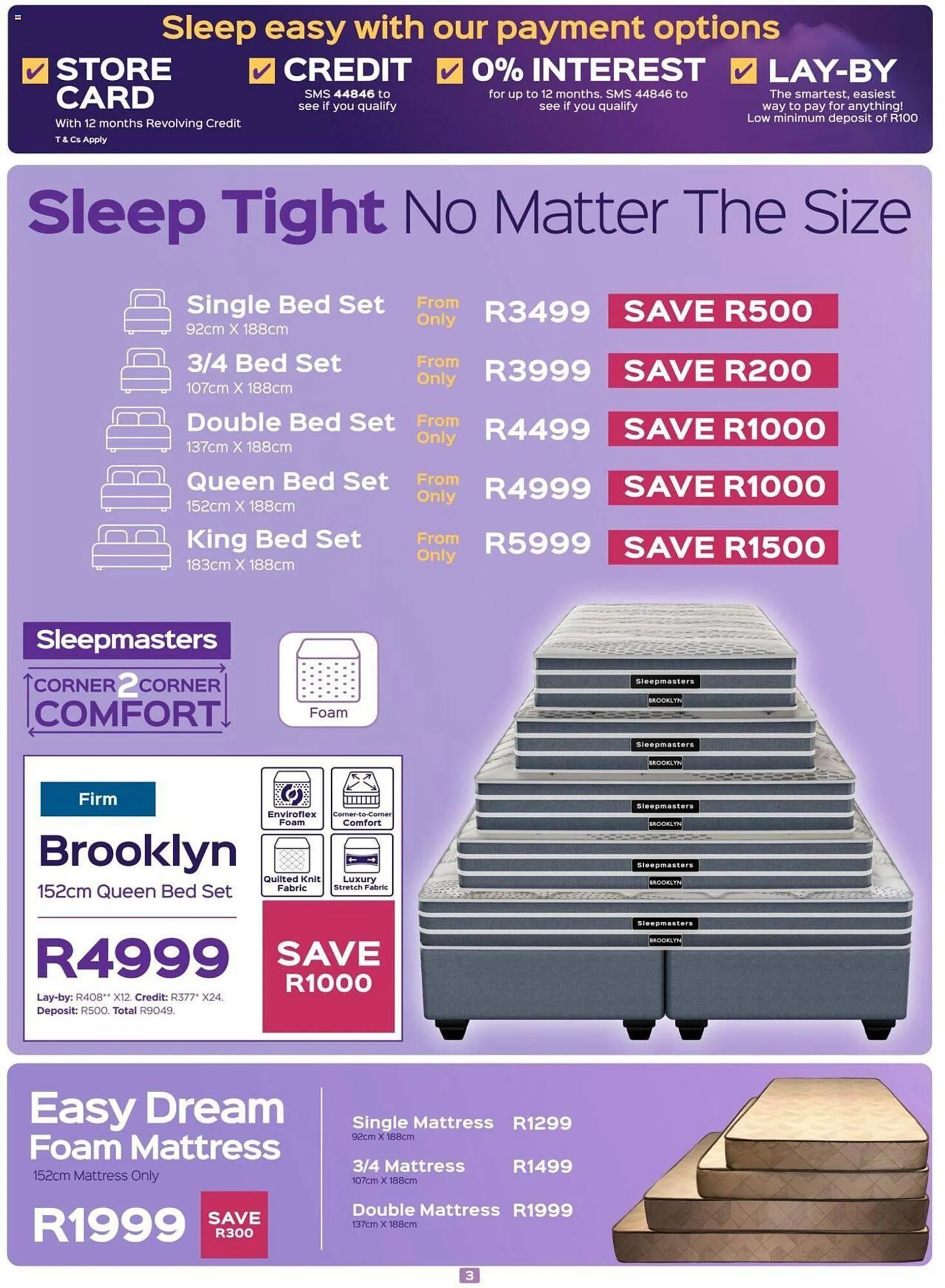 Sleepmasters catalogue from 23 September to 20 October 2024 - Catalogue Page 3