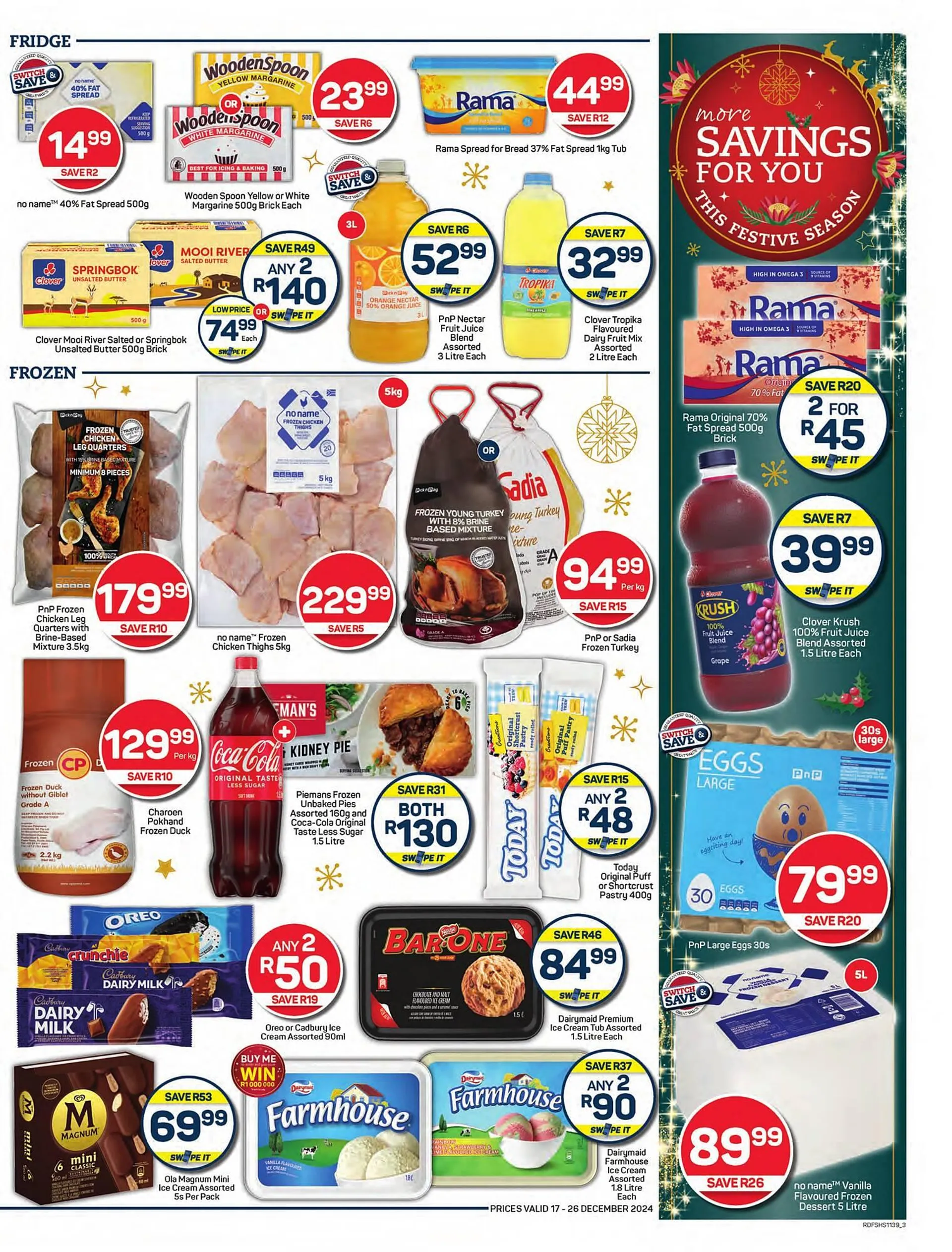 Pick n Pay catalogue from 17 December to 26 December 2024 - Catalogue Page 3