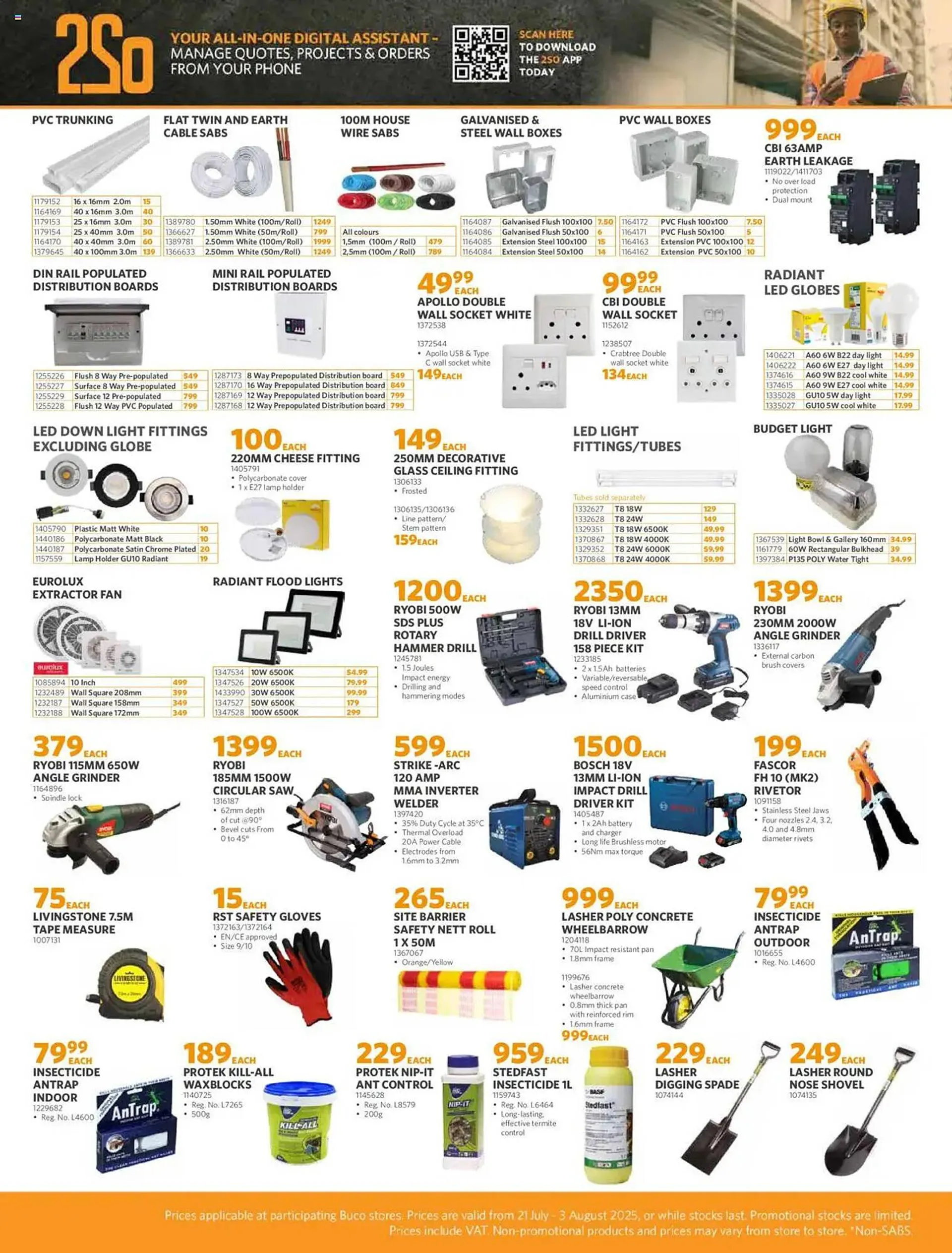 BUCO catalogue from 21 July to 3 August 2025 - Catalogue Page 1