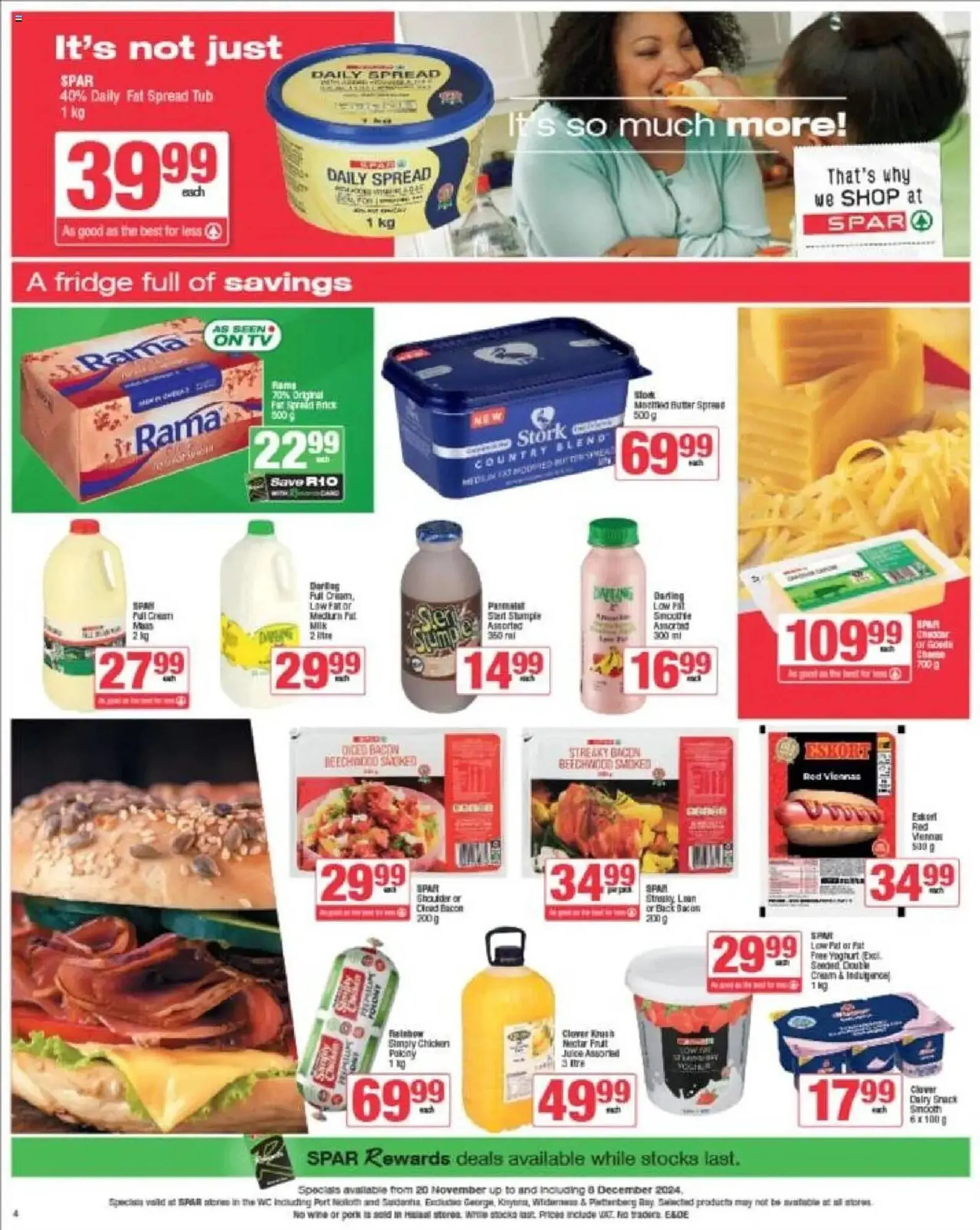 Spar catalogue from 20 November to 8 December 2024 - Catalogue Page 4