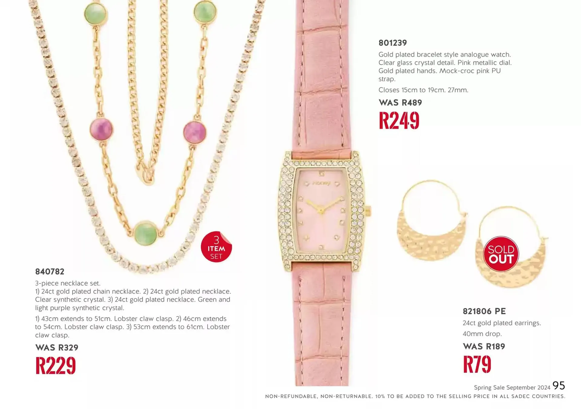 Honey Fashion Accessories catalogue from 1 October to 15 October 2024 - Catalogue Page 195