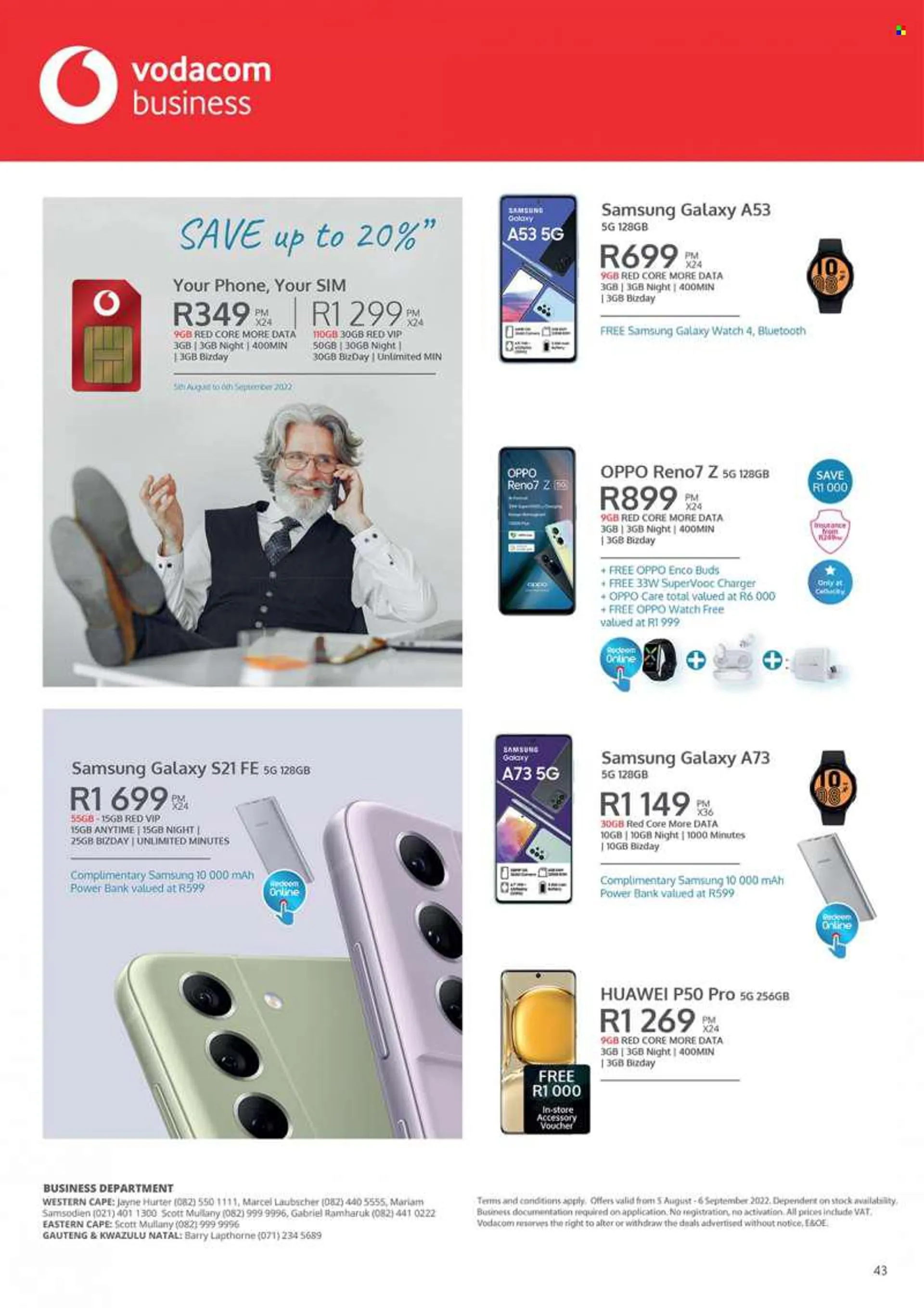 Cellucity catalogue  - 05/08/2022 - 06/09/2022 - Sales products - Huawei, Samsung Galaxy, Samsung, Oppo, Samsung Galaxy S, Samsung Galaxy S21, power bank, Samsung Galaxy Watch. Page 3.
