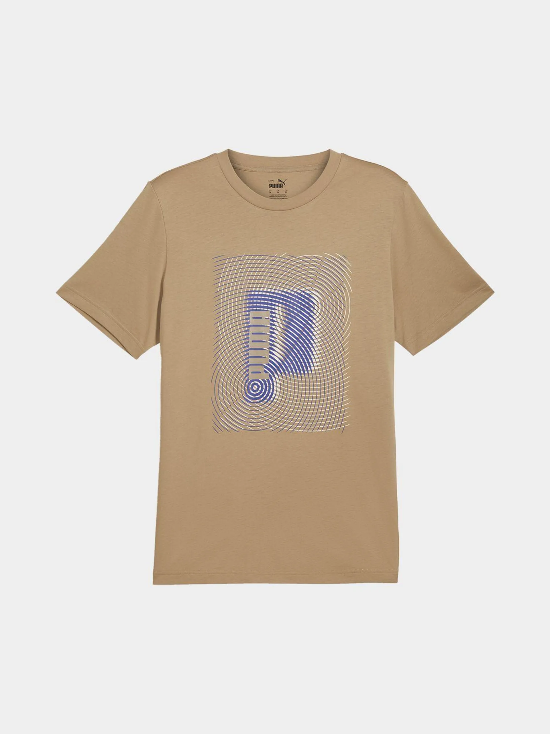 Mens Puma Graphics Execution Stone Tee