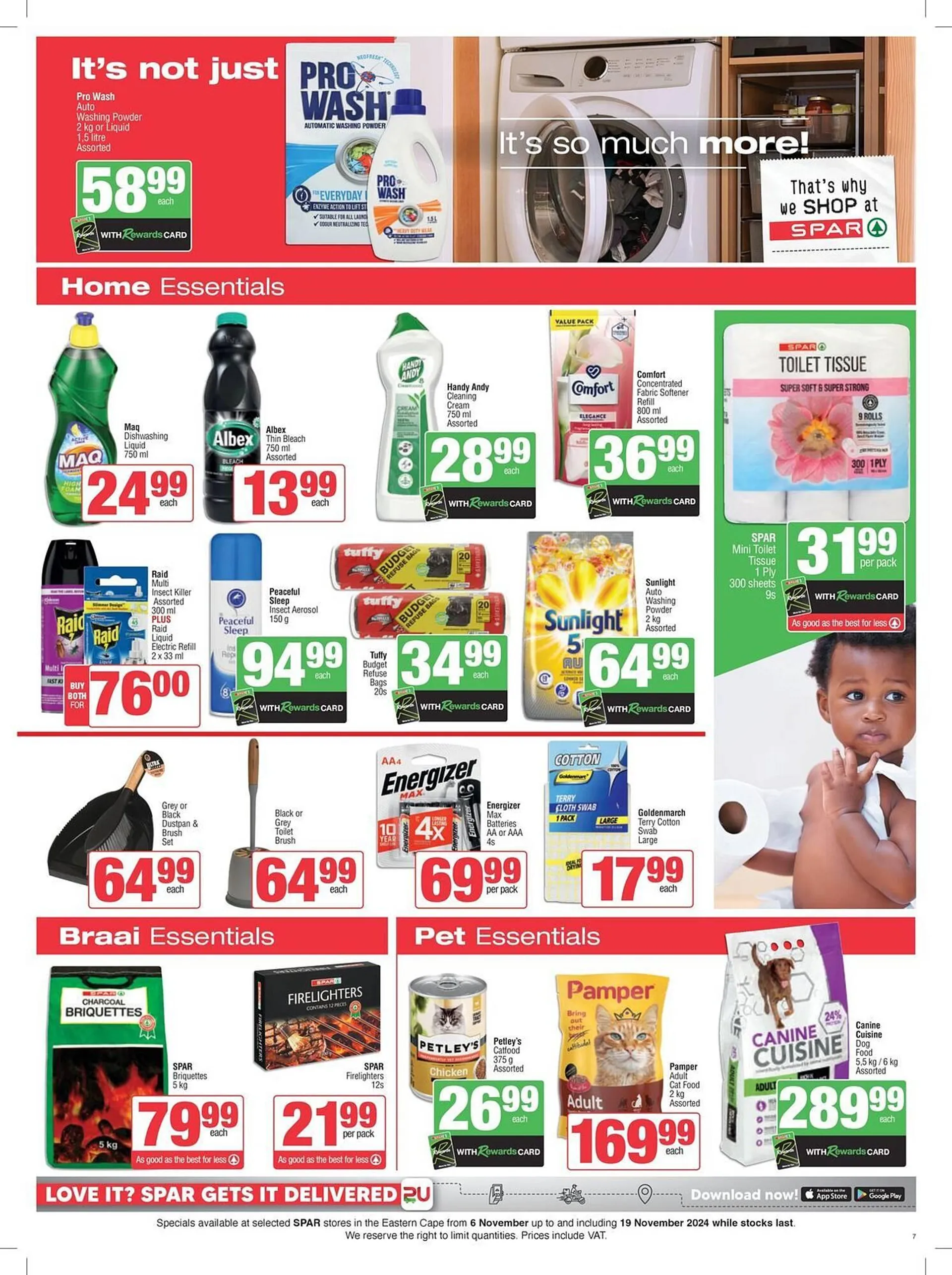 Spar catalogue from 6 November to 19 November 2024 - Catalogue Page 7