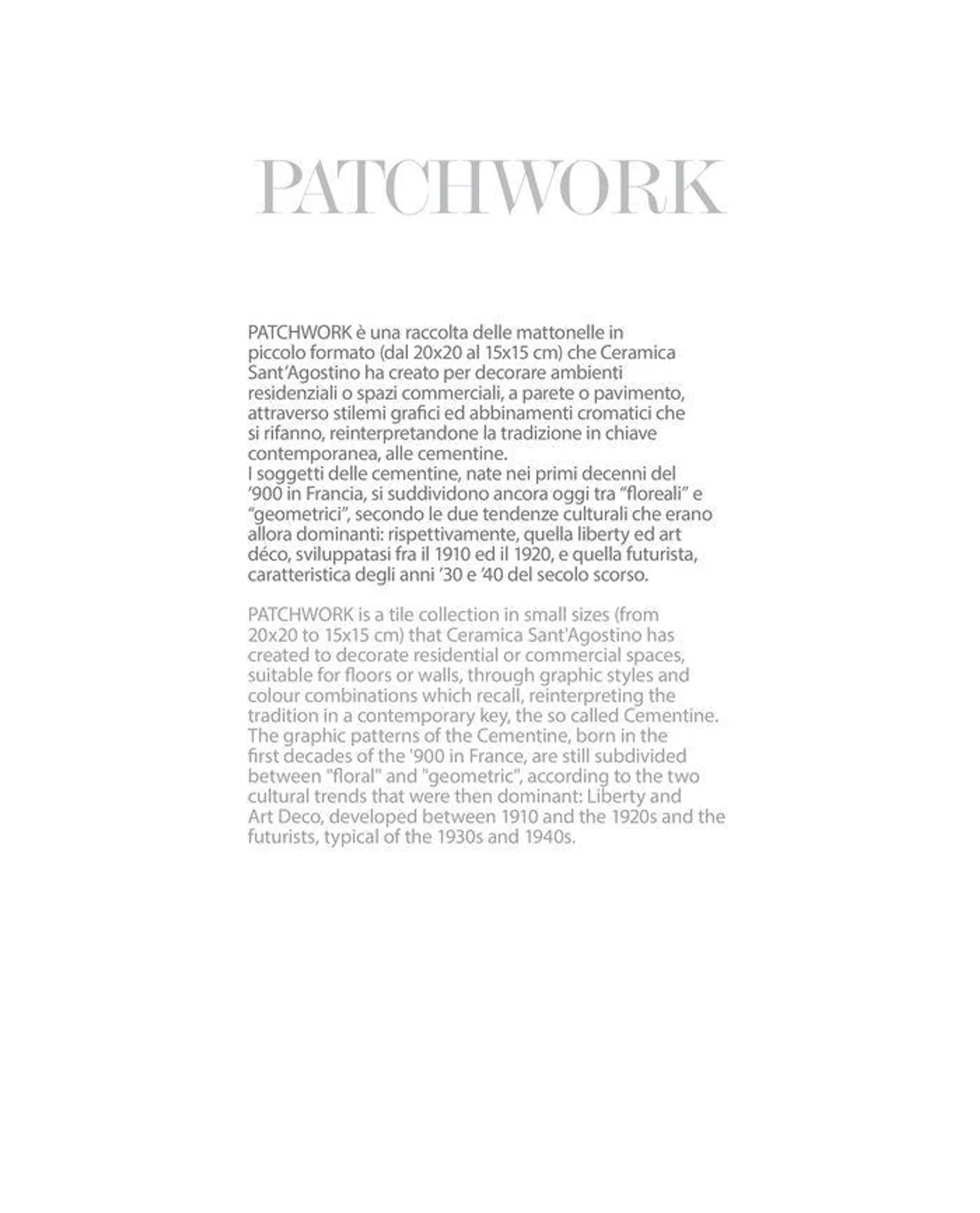 Patchwork from 7 November to 30 June 2024 - Catalogue Page 3