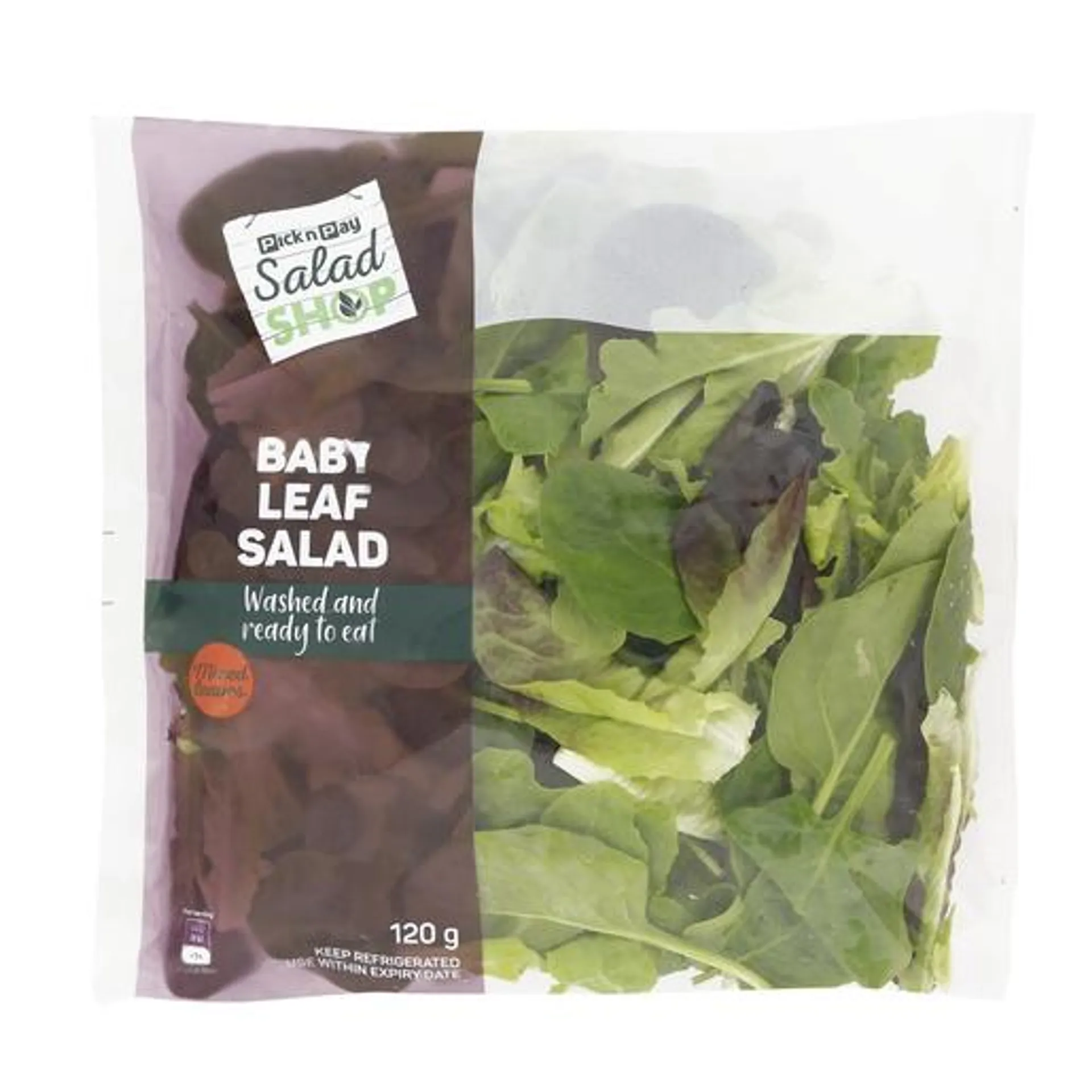 PnP Baby Leaf Salad 120g