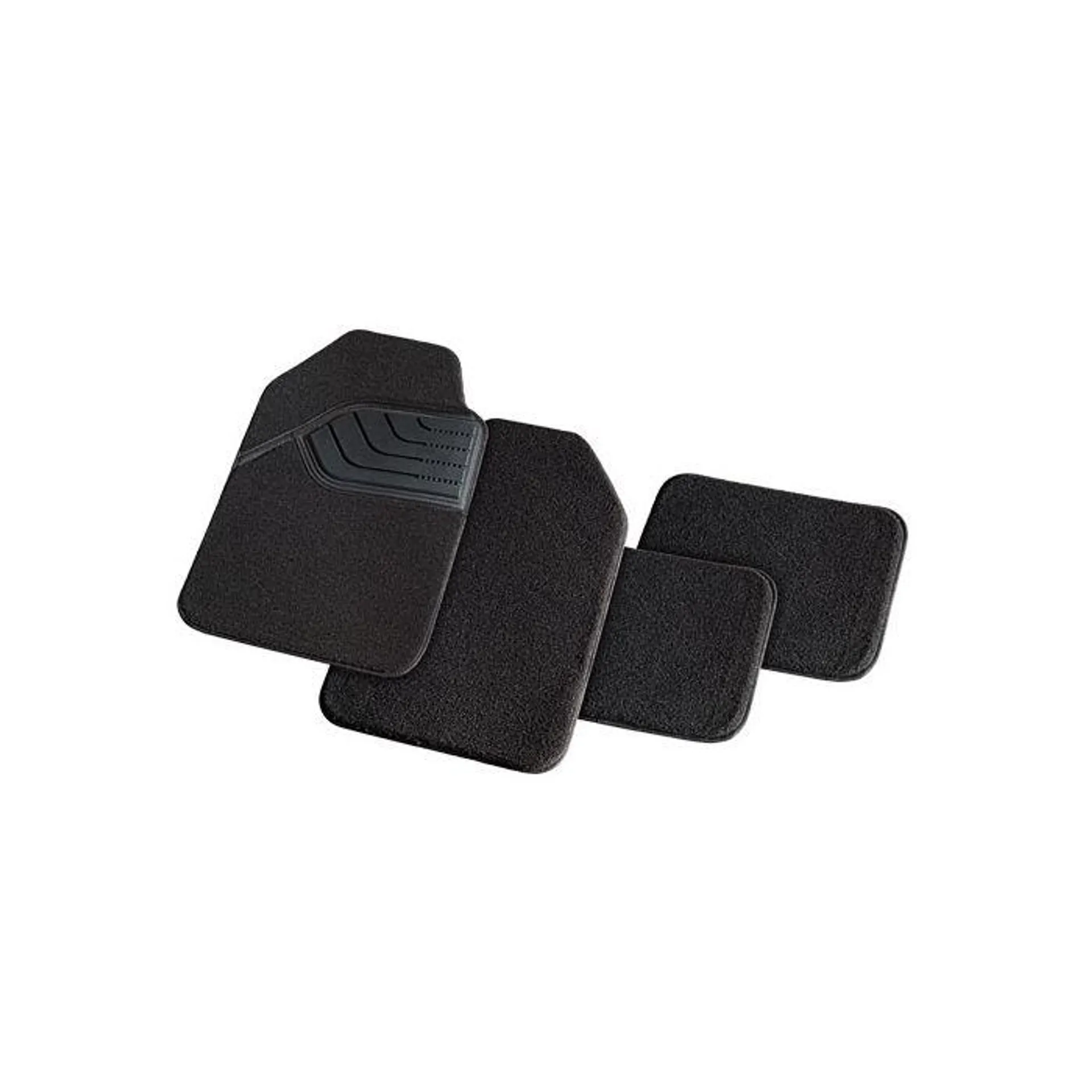 CARPET CAR MAT SET 67X44/44X28CM