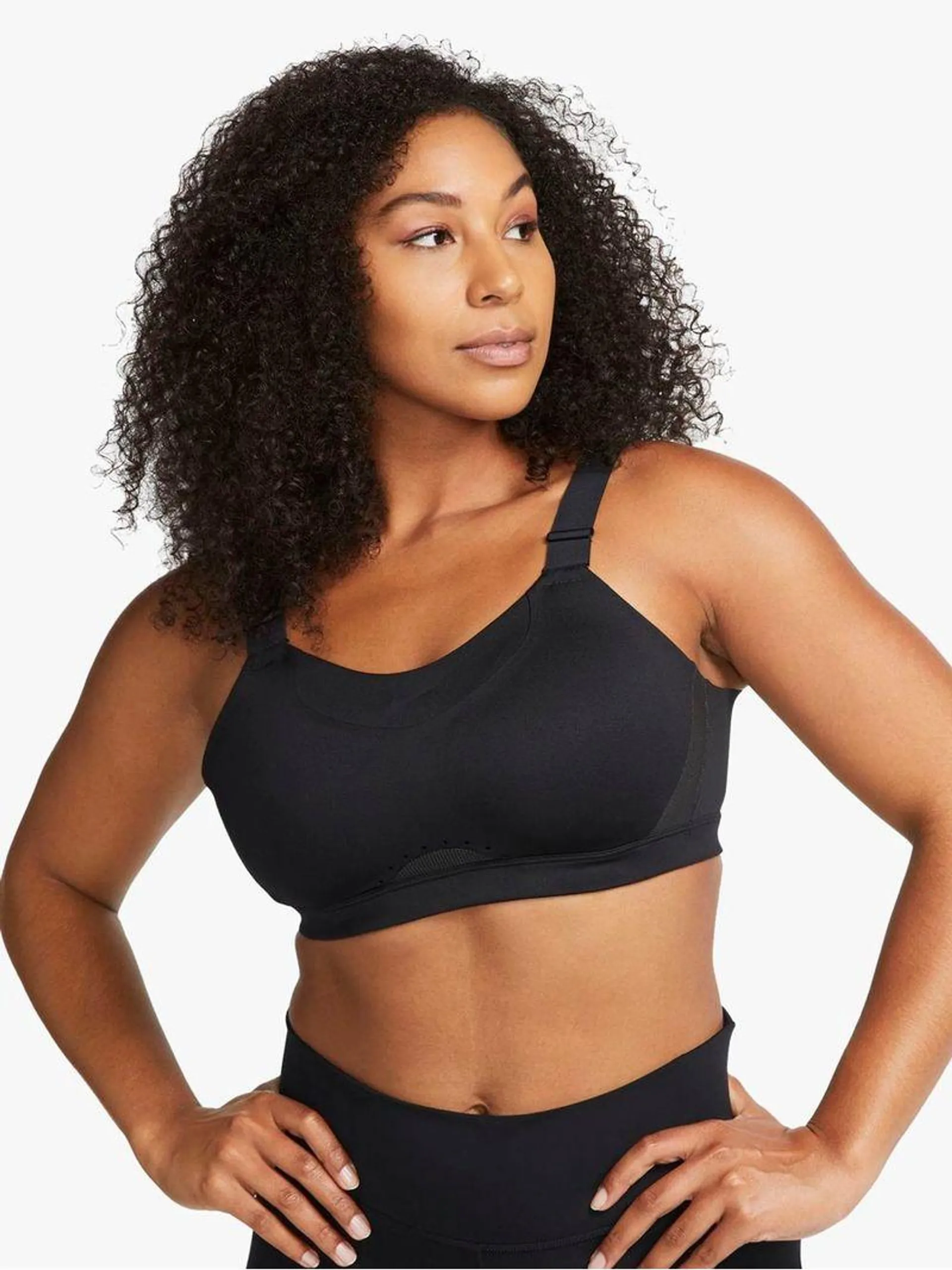 Womens Nike Dri-Fit Alpha High Support Black Sports Bra