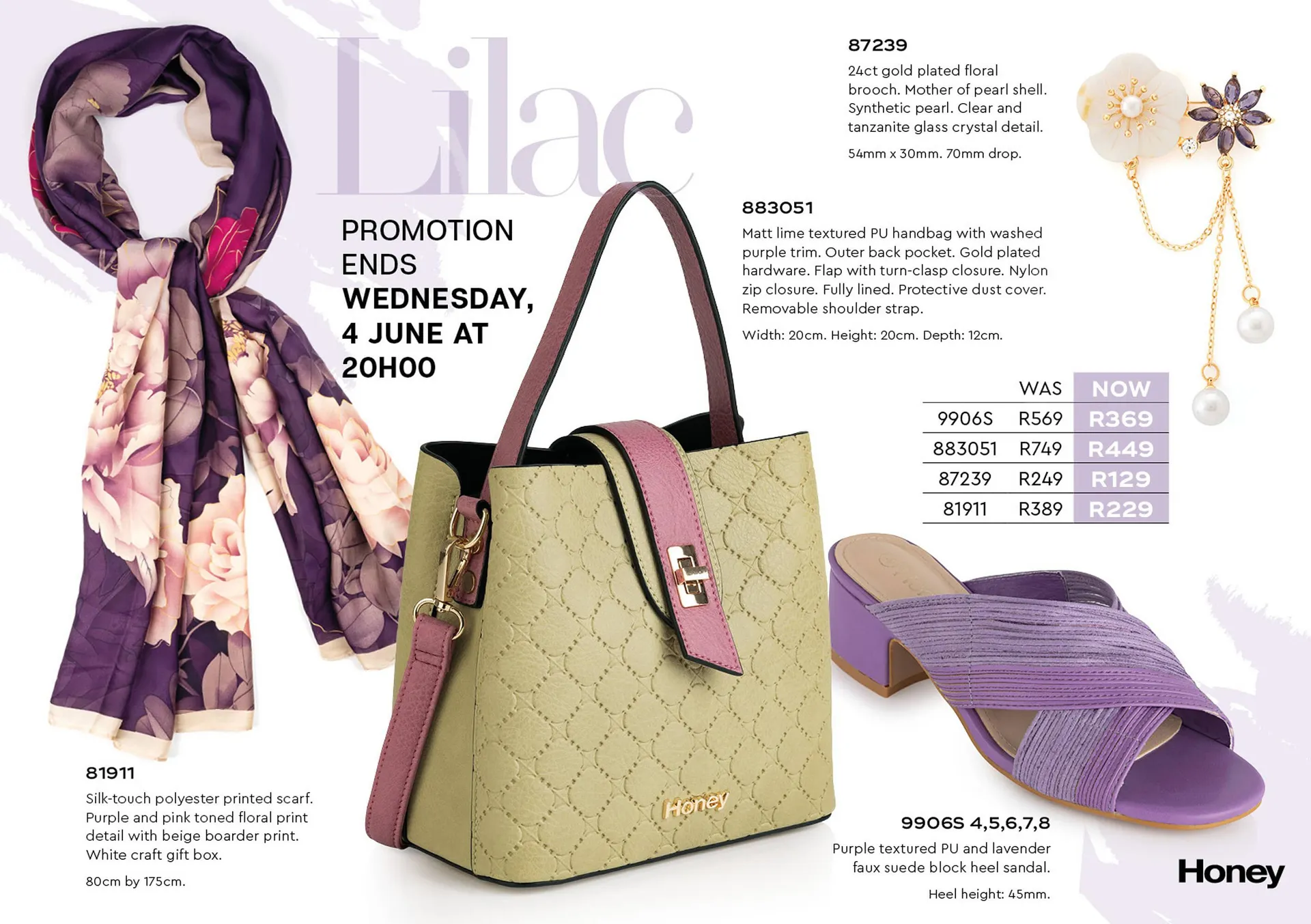 Honey Fashion Accessories catalogue - 1