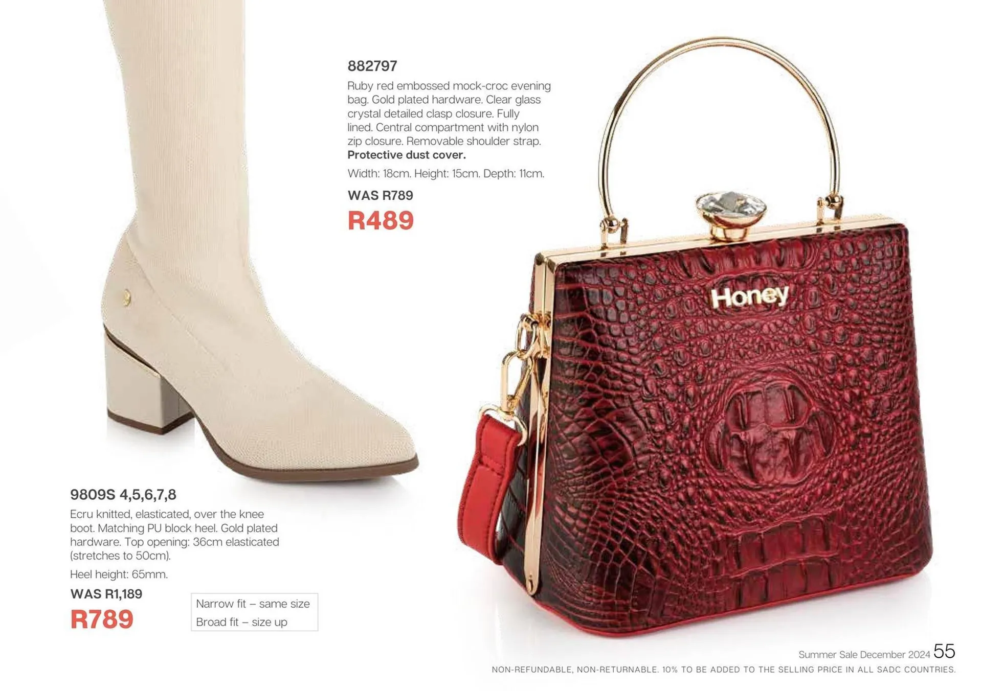 Honey Fashion Accessories catalogue from 19 December to 31 December 2024 - Catalogue Page 134