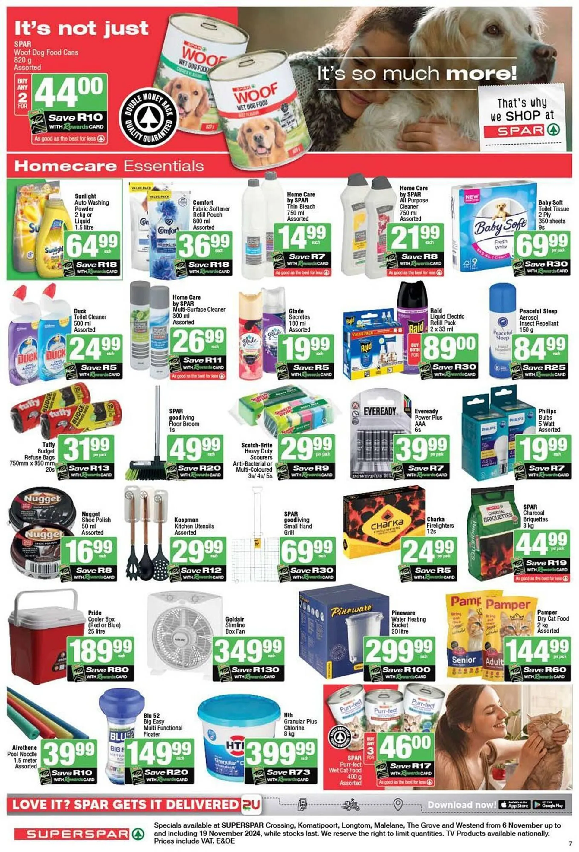 Spar catalogue from 6 November to 19 November 2024 - Catalogue Page 7