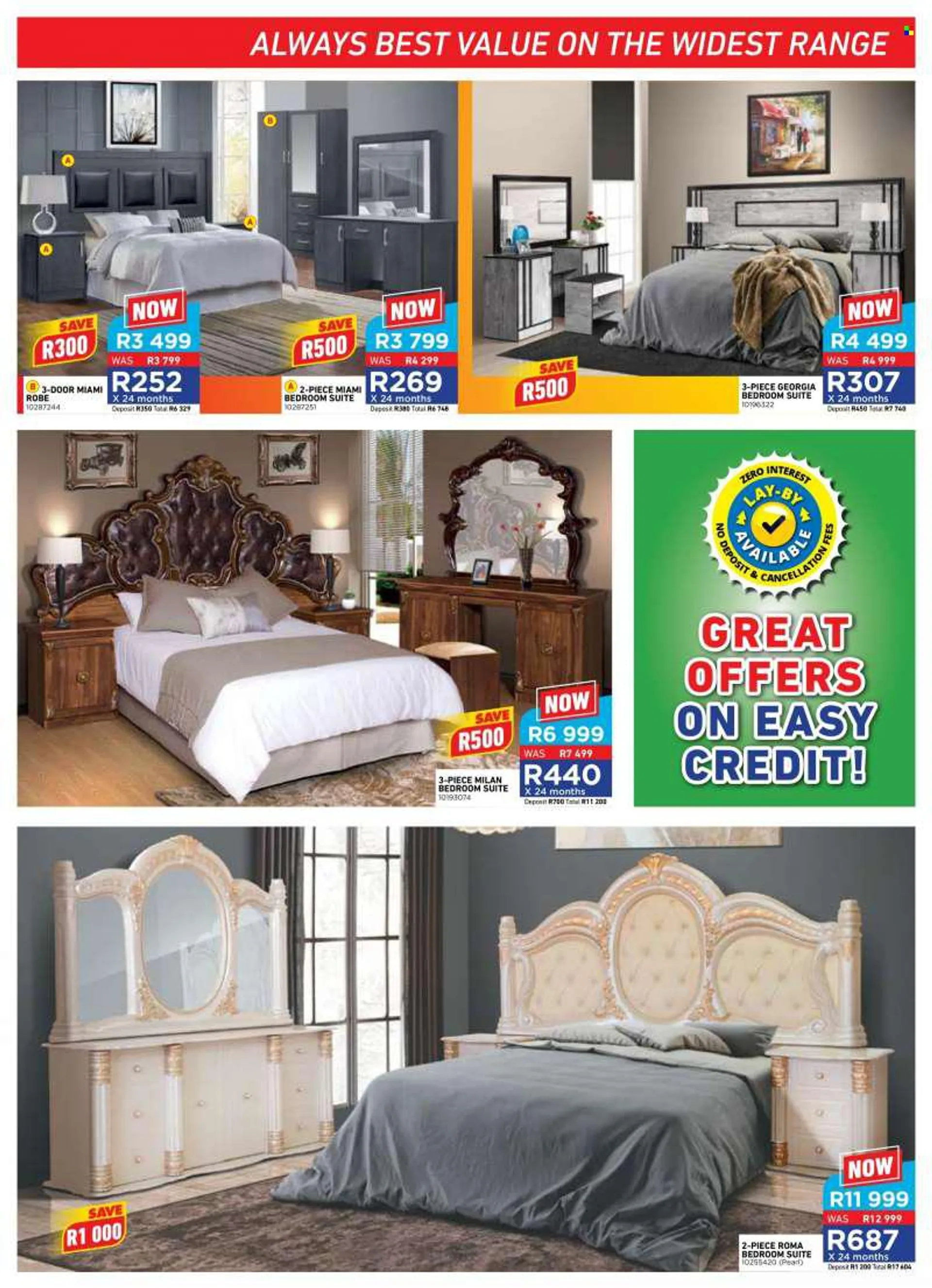 Furnmart catalogue  - 11/07/2022 - 13/08/2022 - Sales products - bedroom suite. Page 3.