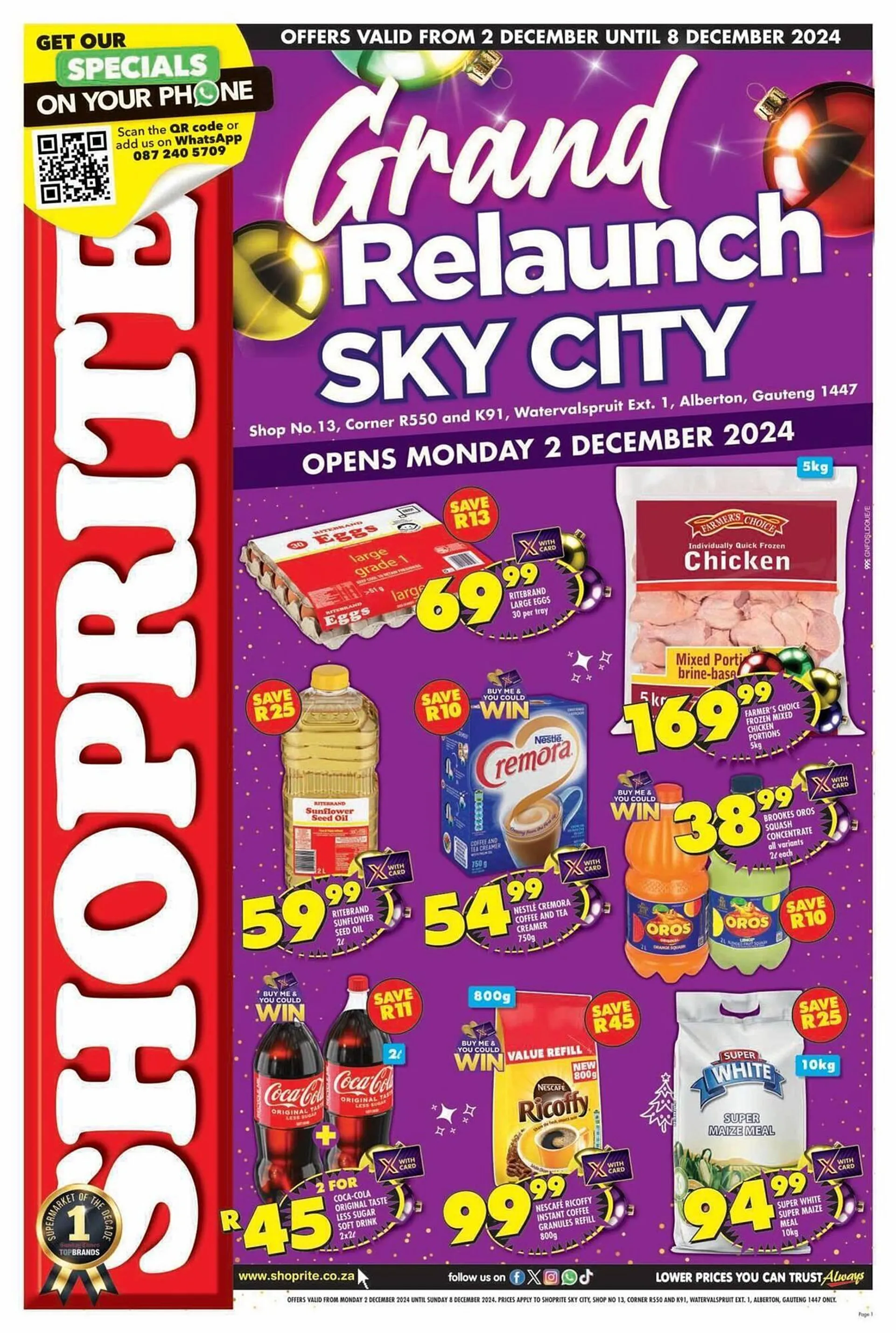 Shoprite catalogue - 1