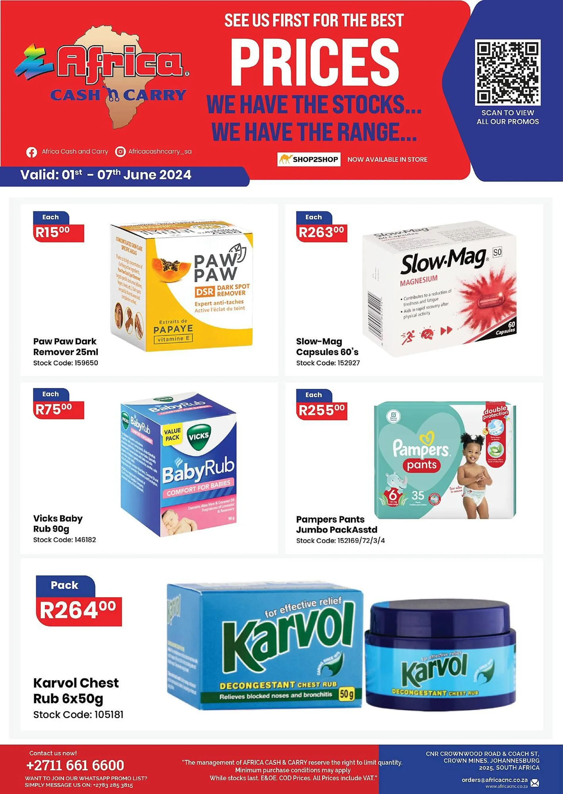 Africa Cash and Carry catalogue - DIY from 1 June to 7 June 2024 - Catalogue Page 1