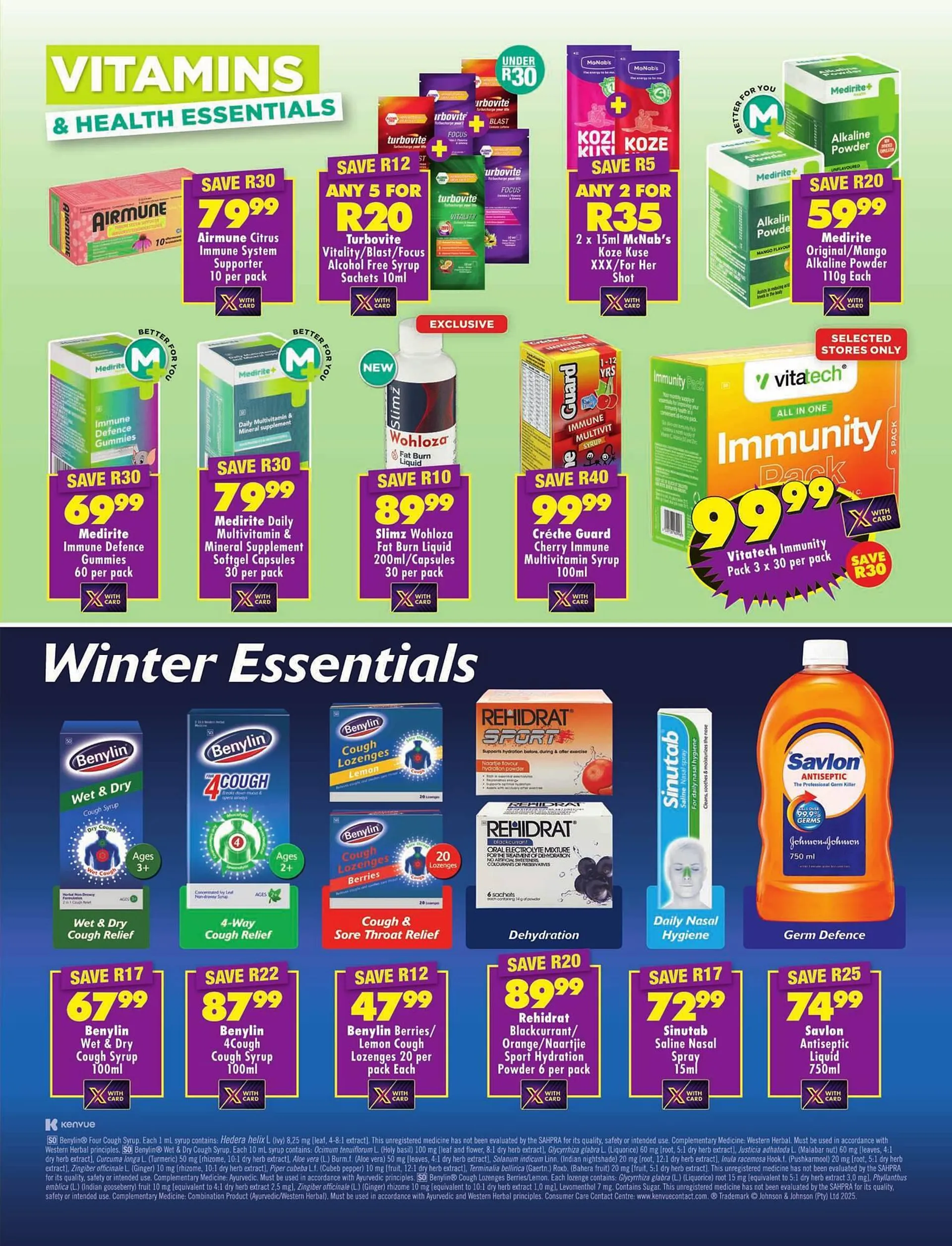 Shoprite catalogue from 21 July to 10 August 2025 - Catalogue Page 1