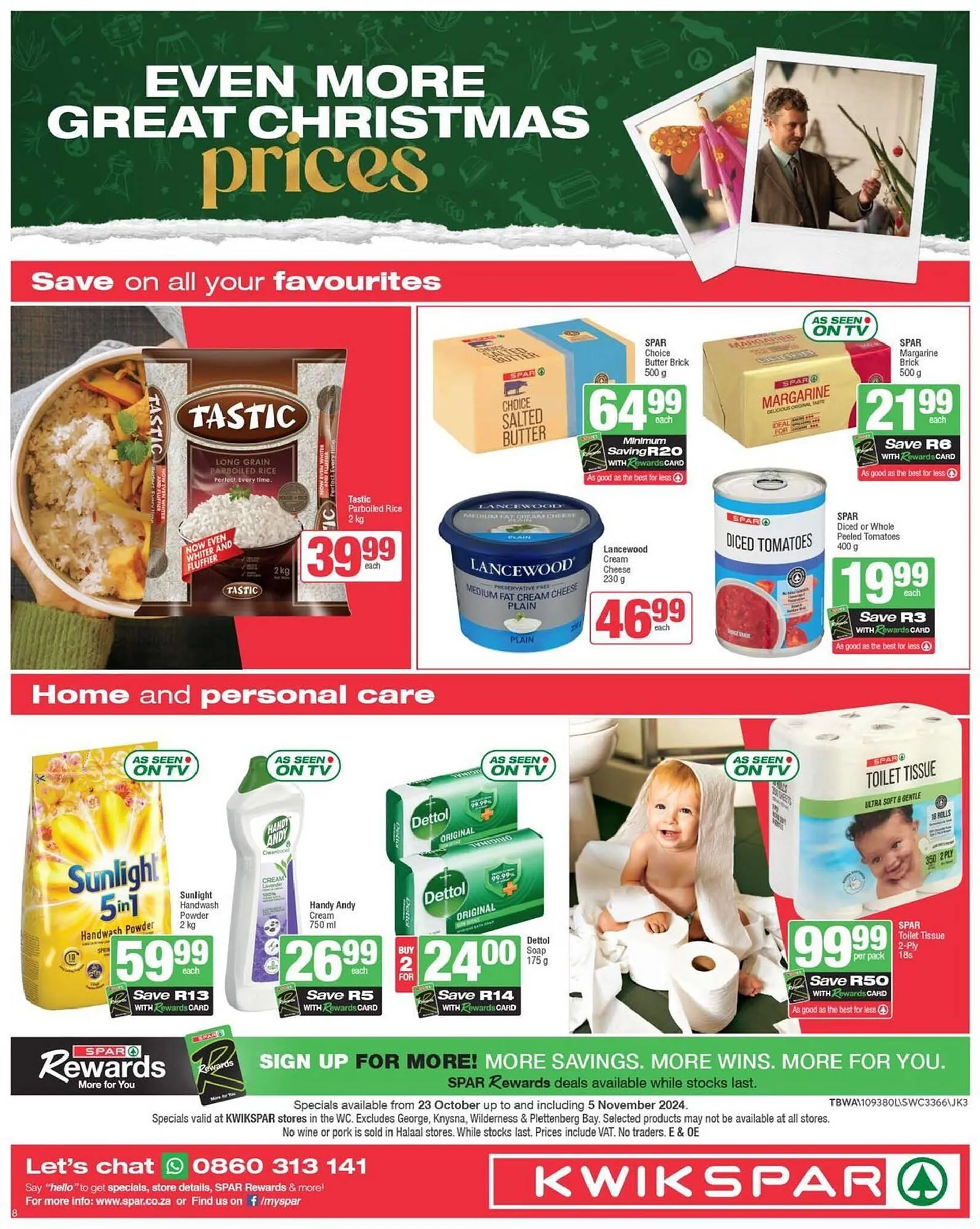 KwikSpar catalogue from 23 October to 5 November 2024 - Catalogue Page 4