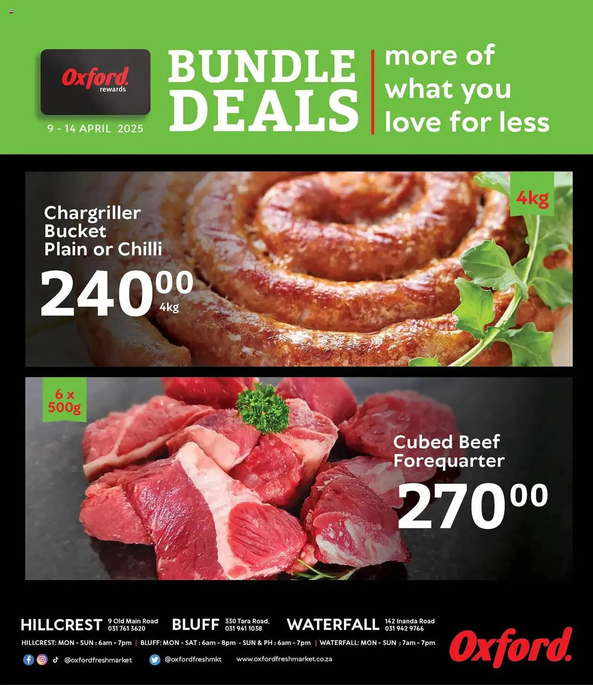 Oxford Freshmarket catalogue from 9 April to 14 April 2025 - Catalogue Page 2