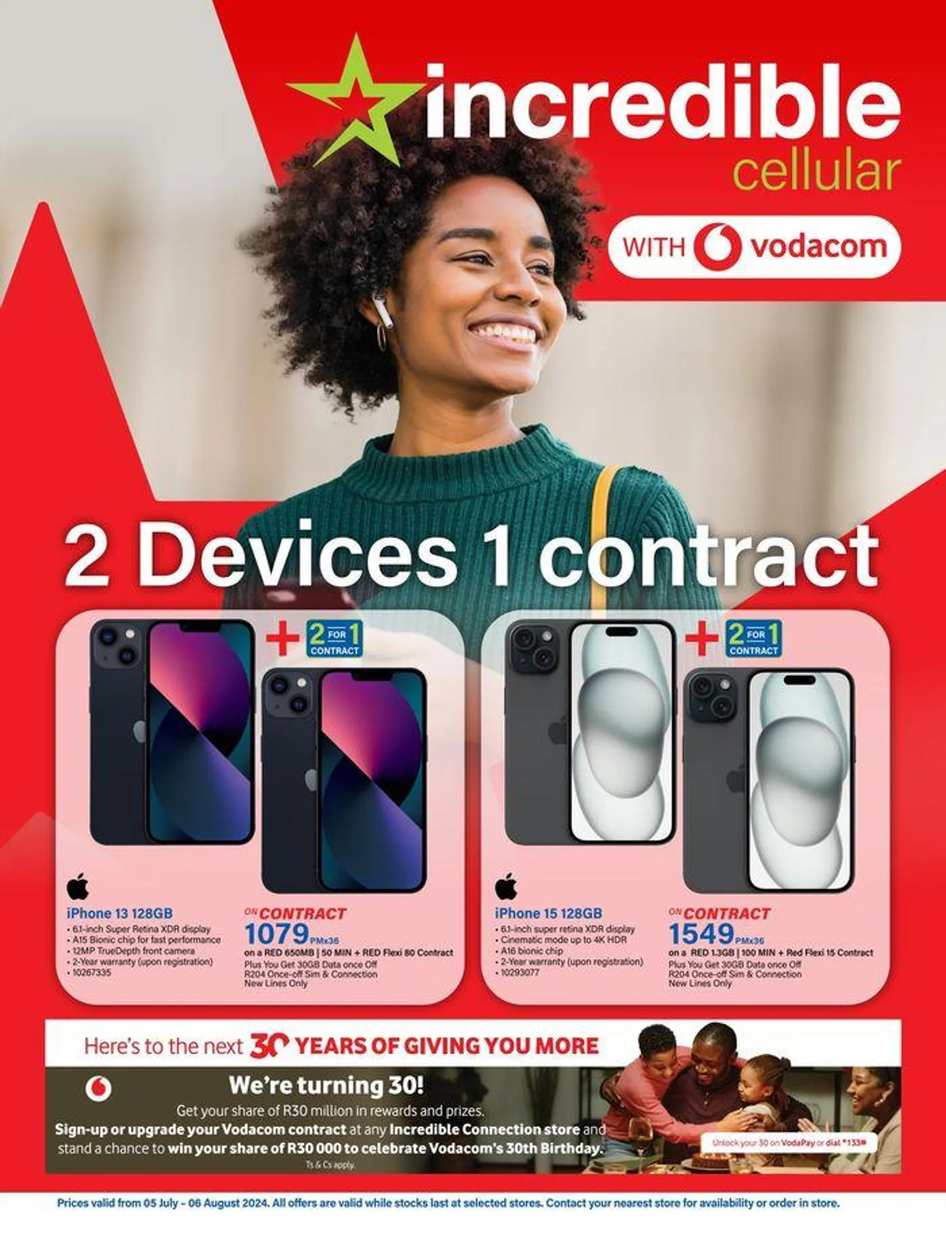 Tech On Contract - Vodacom - 1