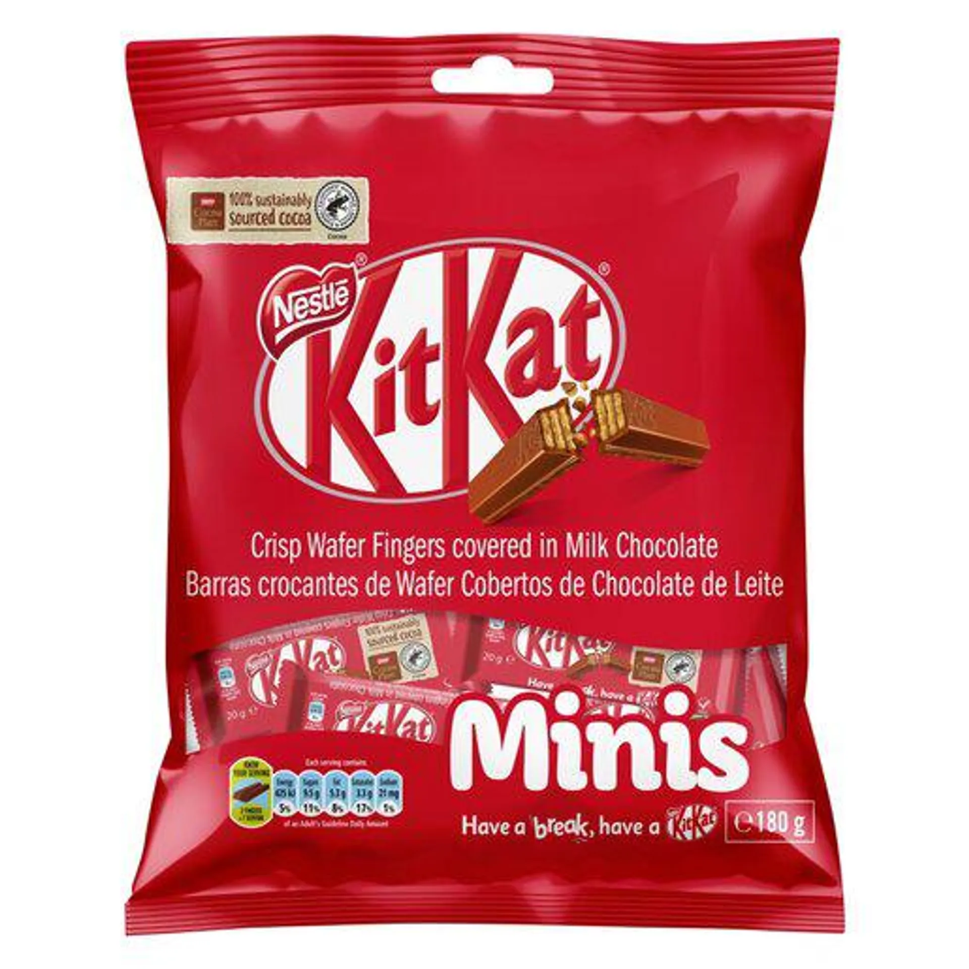 Nestle KitKat Mini Bag Milk 180g