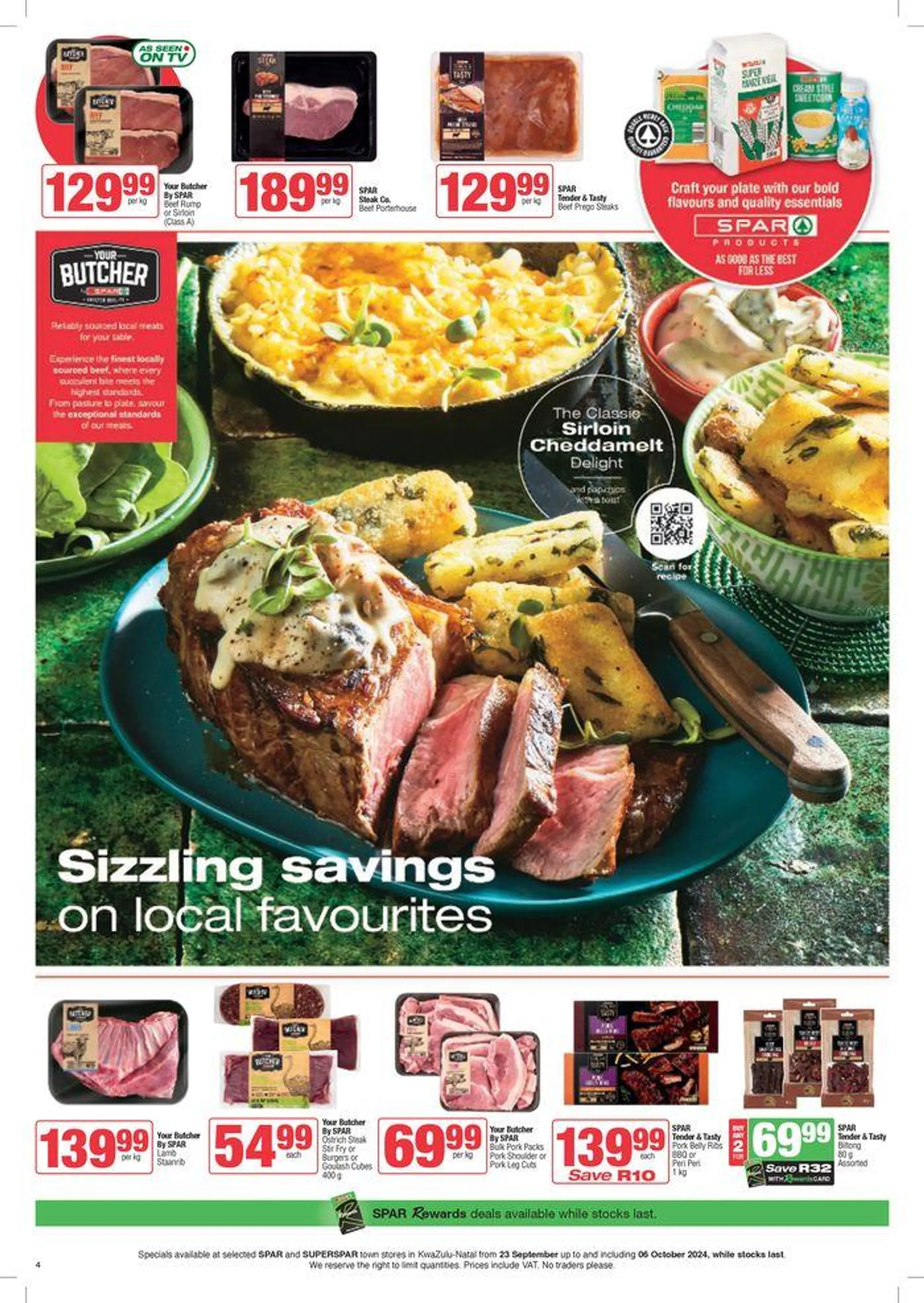 Specials Spar from 23 September to 6 October 2024 - Catalogue Page 4