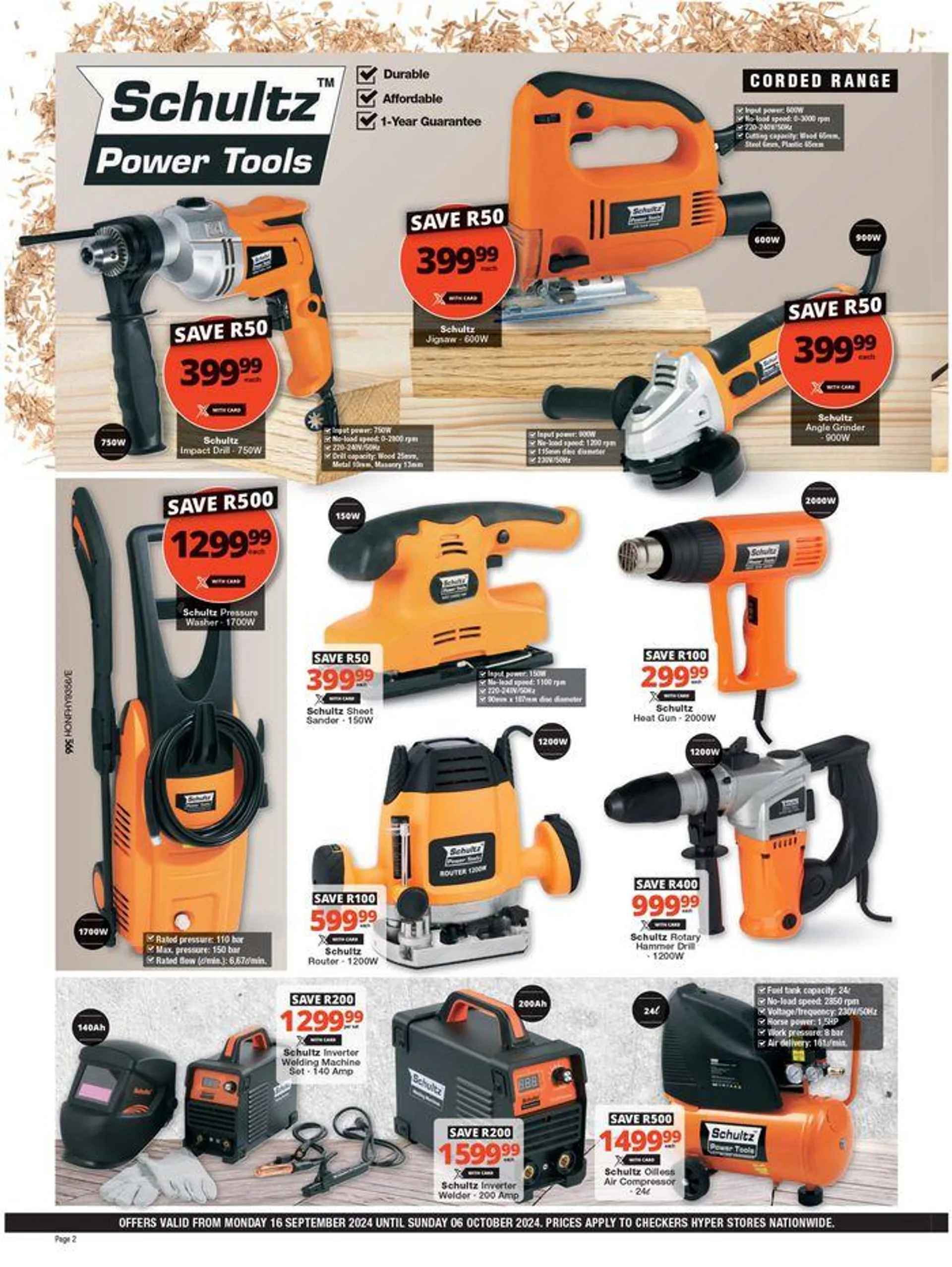 Checkers Hyper Spring DIY Promotion from 16 September to 6 October 2024 - Catalogue Page 2