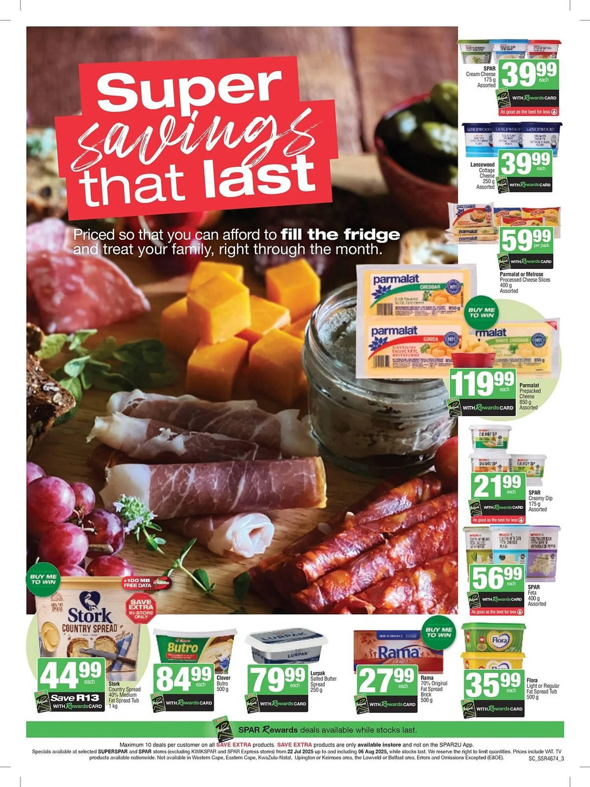 KwikSpar catalogue from 24 July to 6 August 2025 - Catalogue Page 1