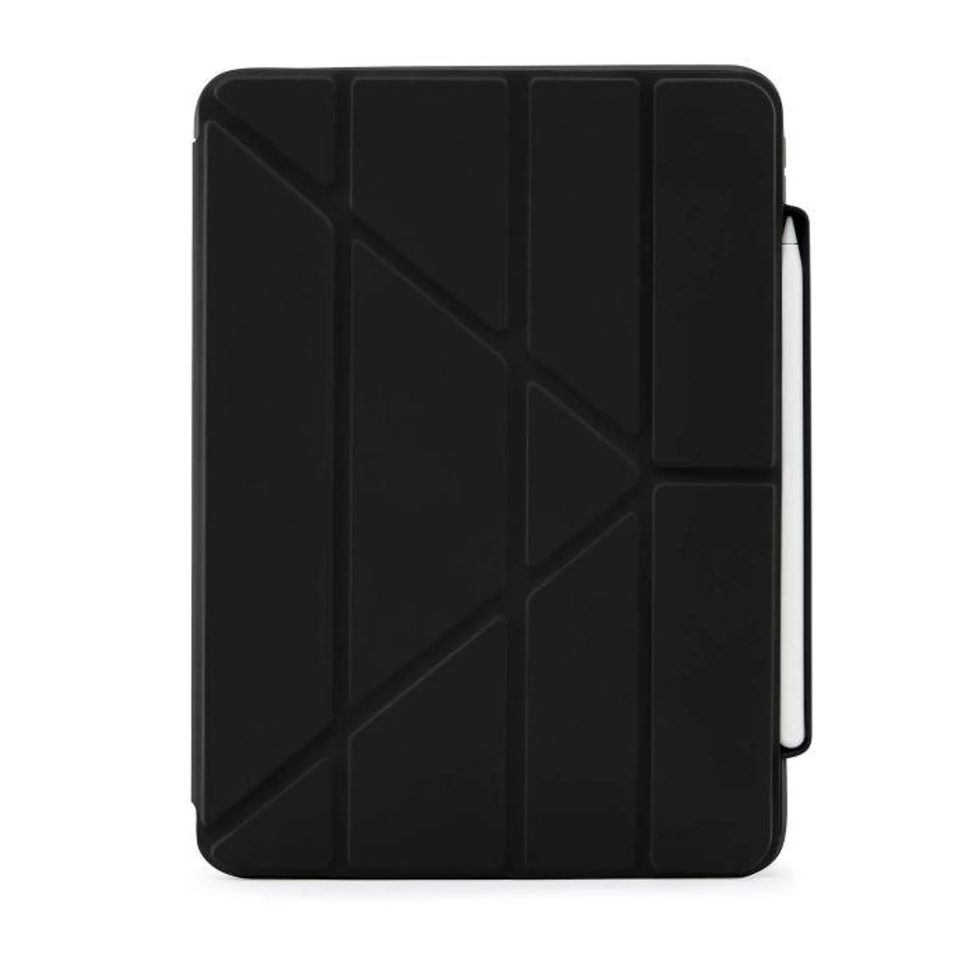 Pipetto Origami Pencil Case for iPad Air 11-inch (M2)/Air 10.9-inch (5th & 4th Gen) - Black