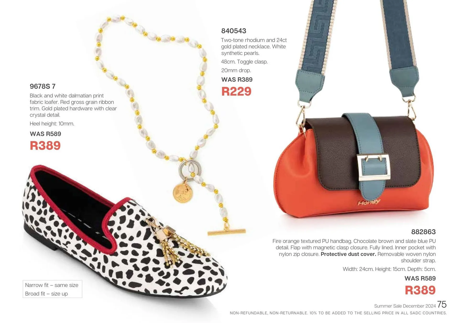 Honey Fashion Accessories catalogue from 19 December to 31 December 2024 - Catalogue Page 156