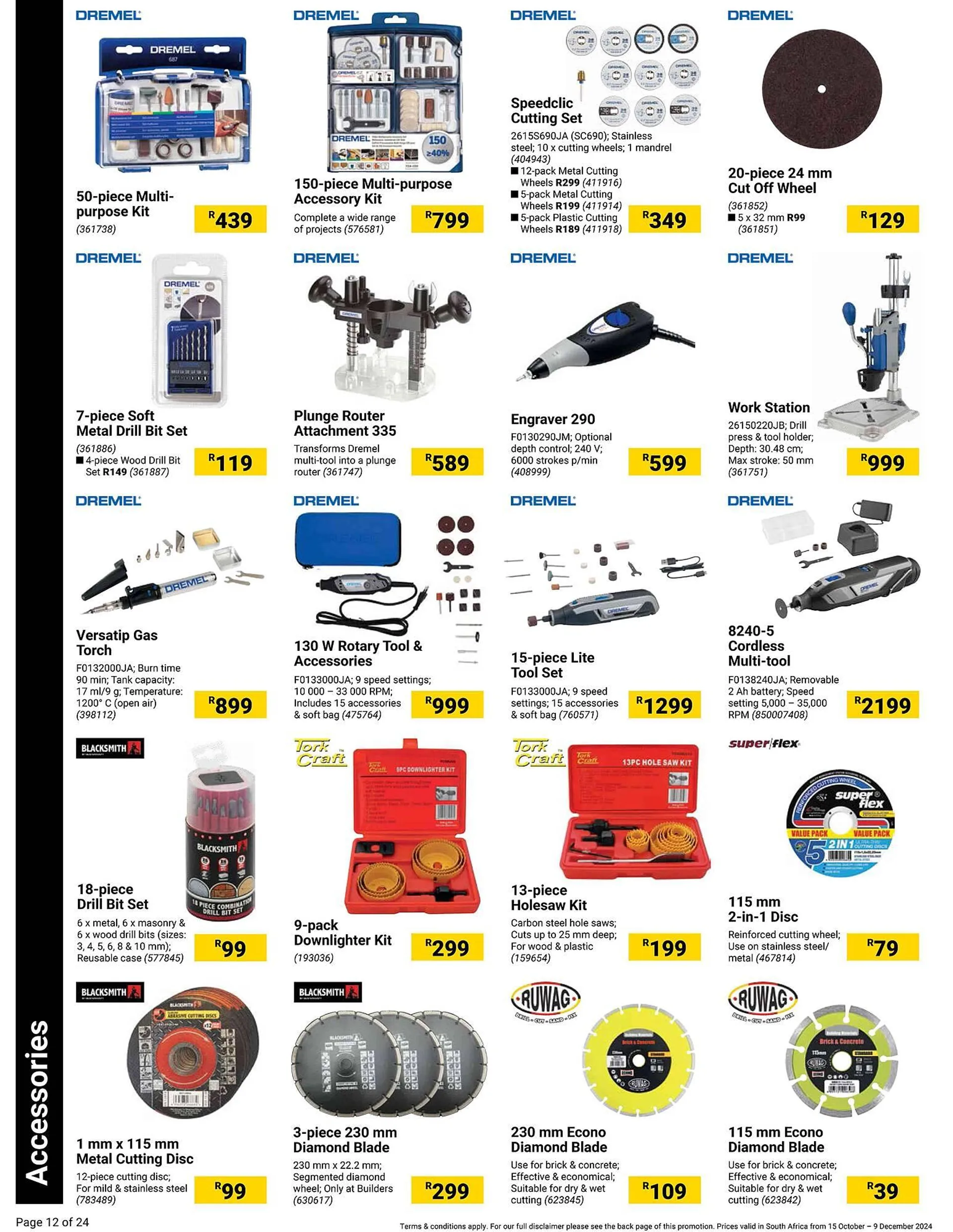 Builders Warehouse catalogue from 15 October to 9 December 2024 - Catalogue Page 12