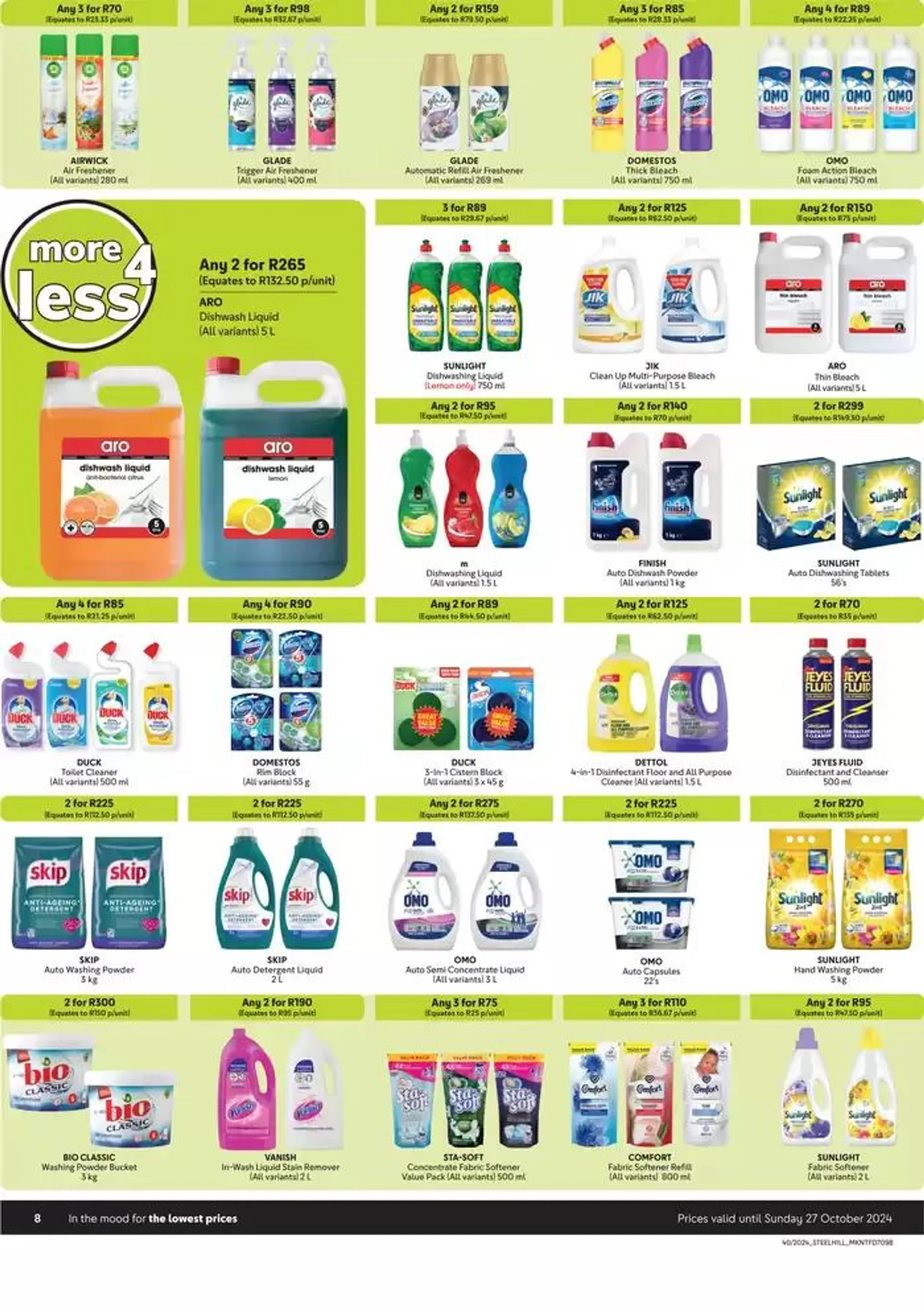 Makro : More 4 Less from 30 September to 27 October 2024 - Catalogue Page 8