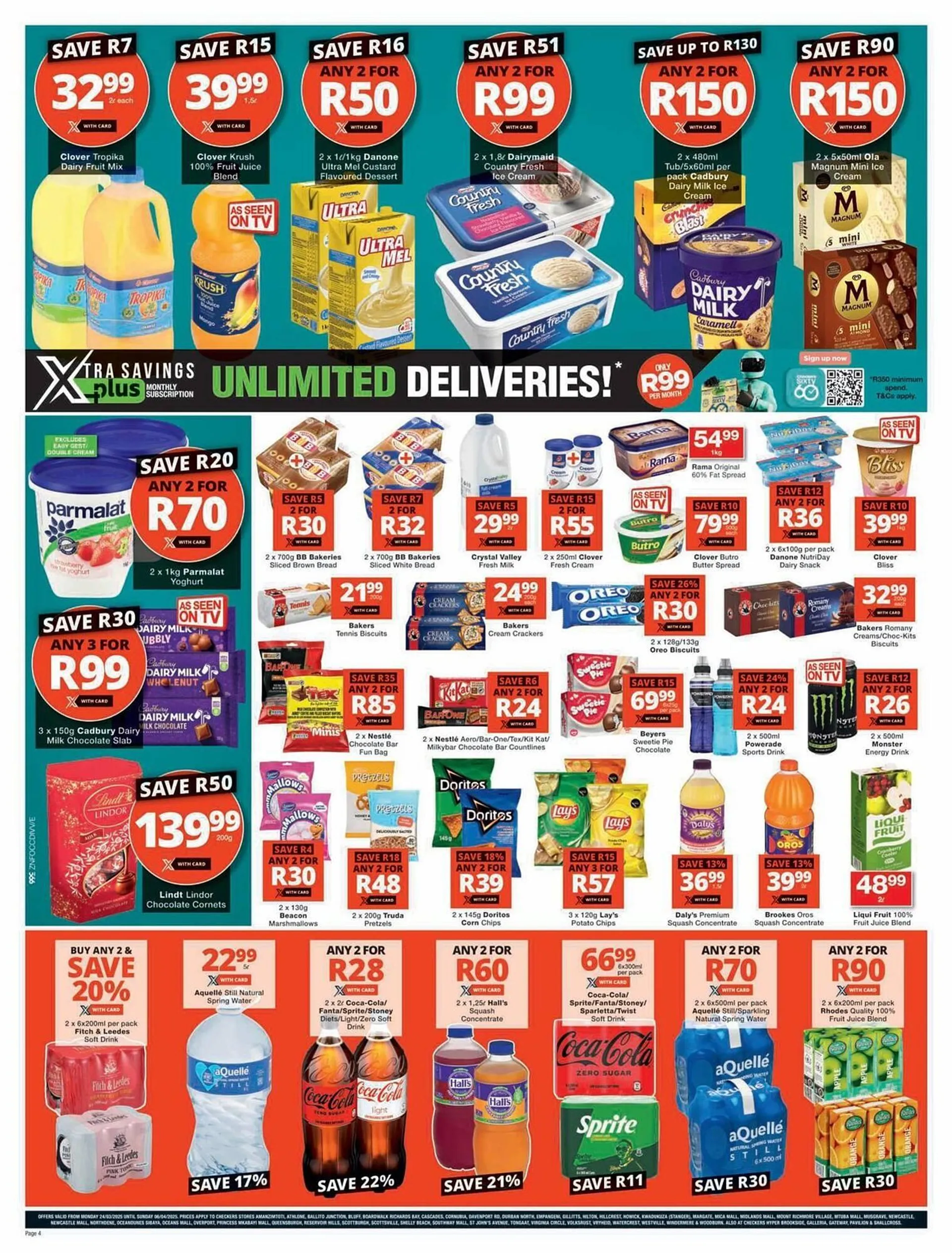 Checkers catalogue from 24 March to 6 April 2025 - Catalogue Page 4