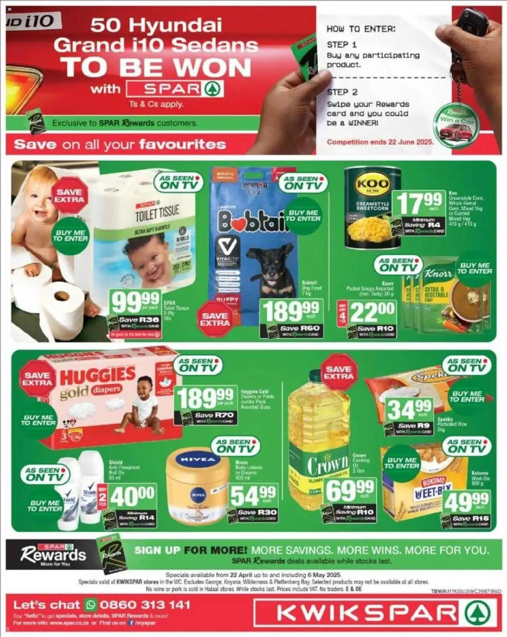 KwikSpar catalogue from 22 April to 6 May 2025 - Catalogue Page 2