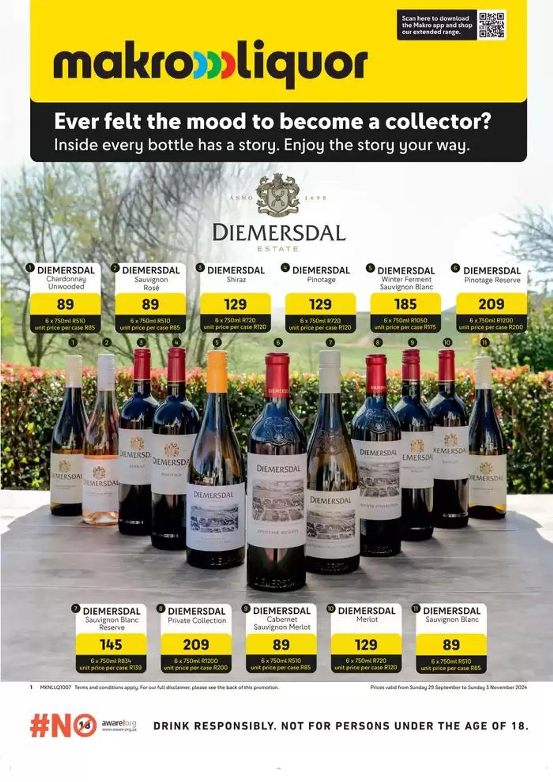 Makro Liquor : Wine from 30 September to 3 November 2024 - Catalogue Page 1