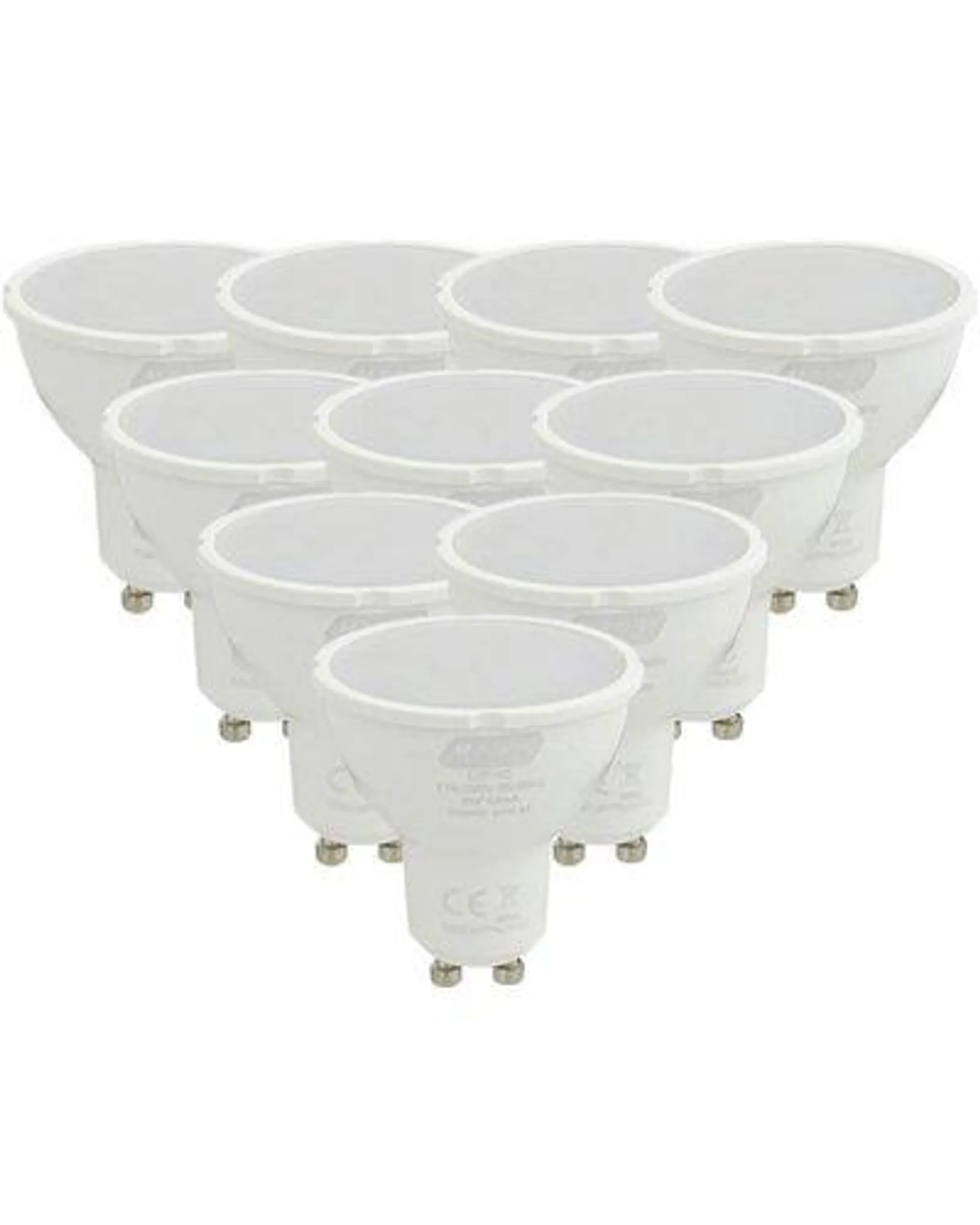 Major Tech 10 Pack LED Lamp (5W)(GU10)(Warm White)(L2P-5W)