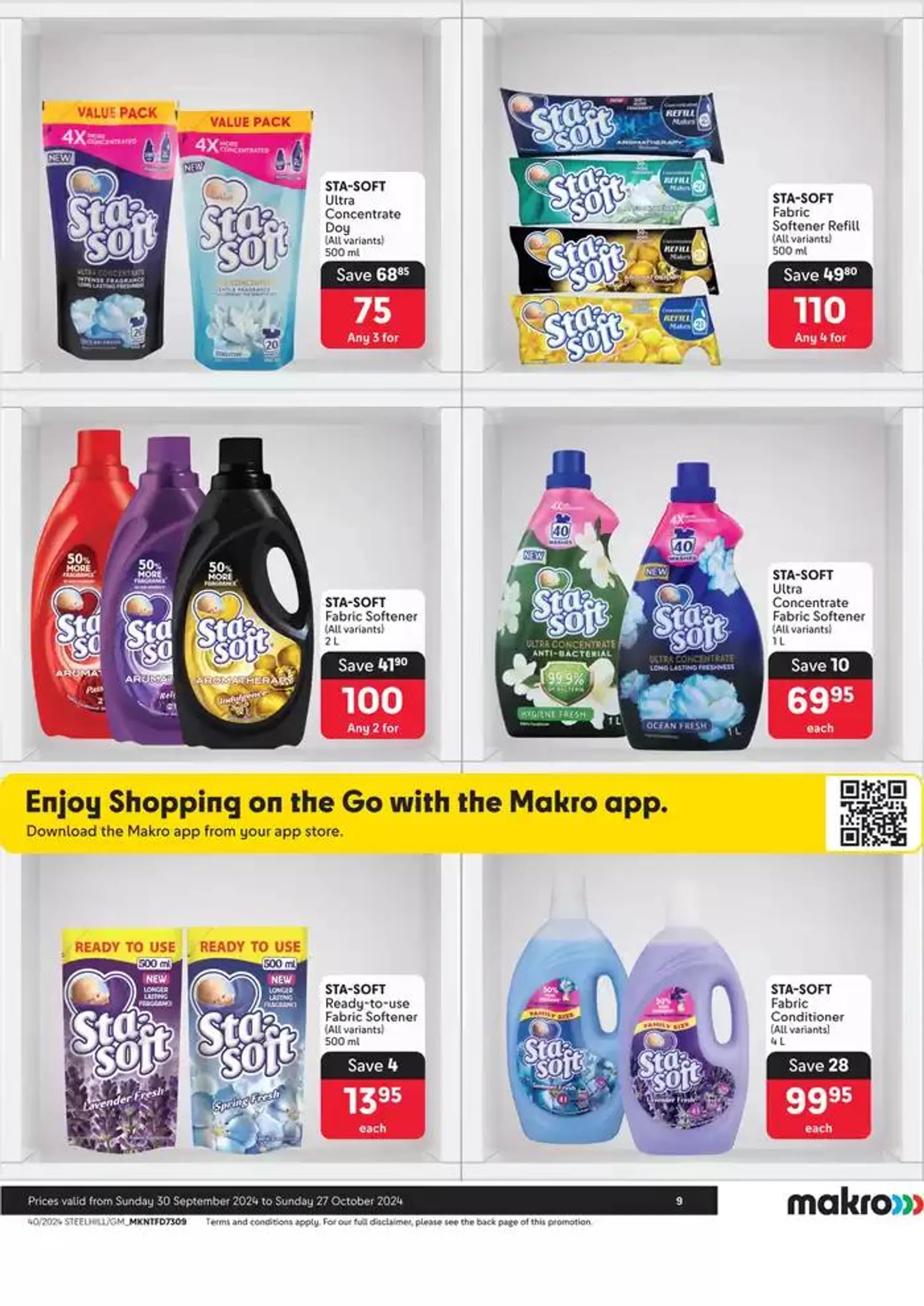 Makro : Homecare Cleaning from 30 September to 27 October 2024 - Catalogue Page 9