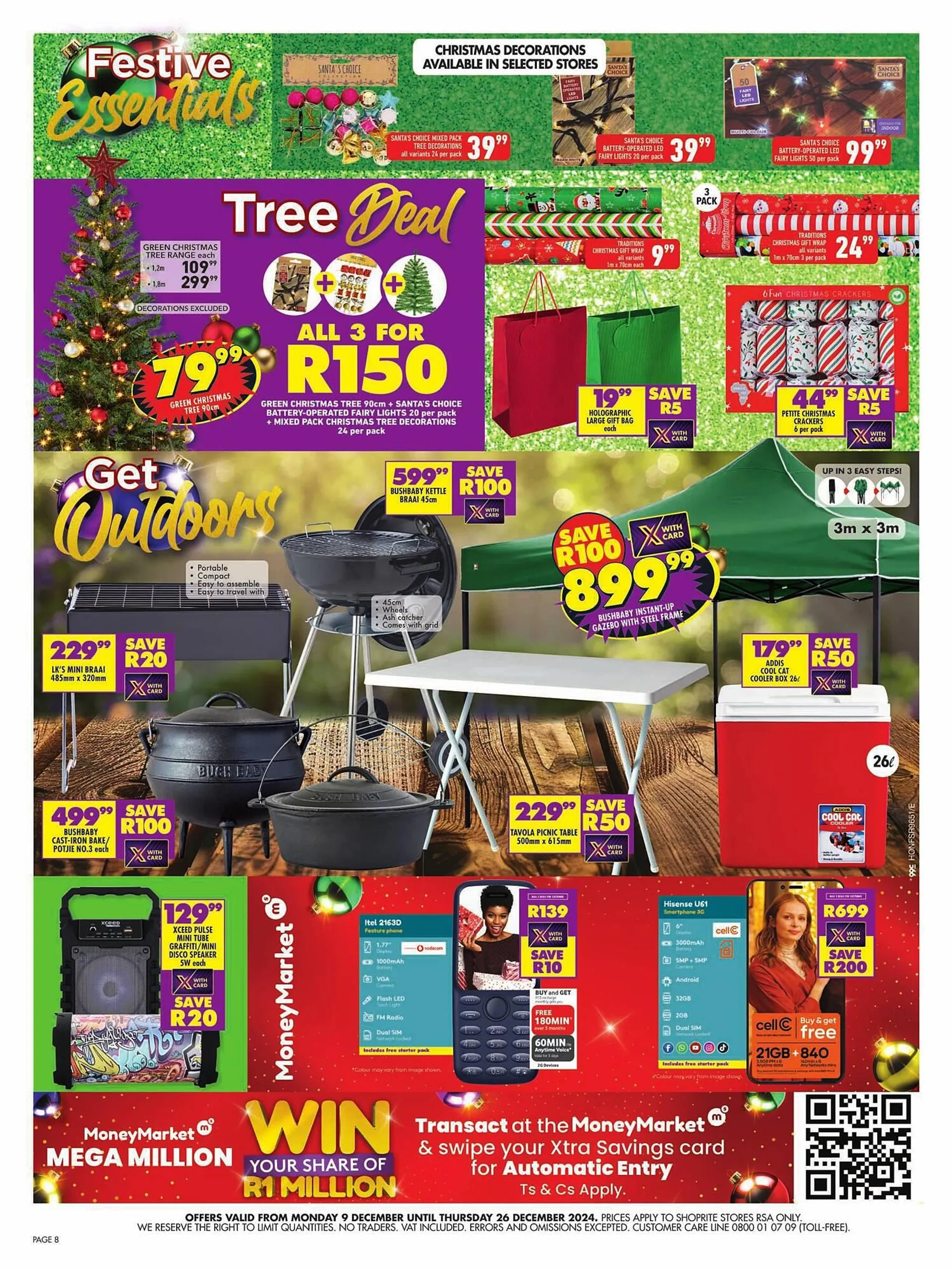 Shoprite catalogue from 9 December to 29 December 2024 - Catalogue Page 8