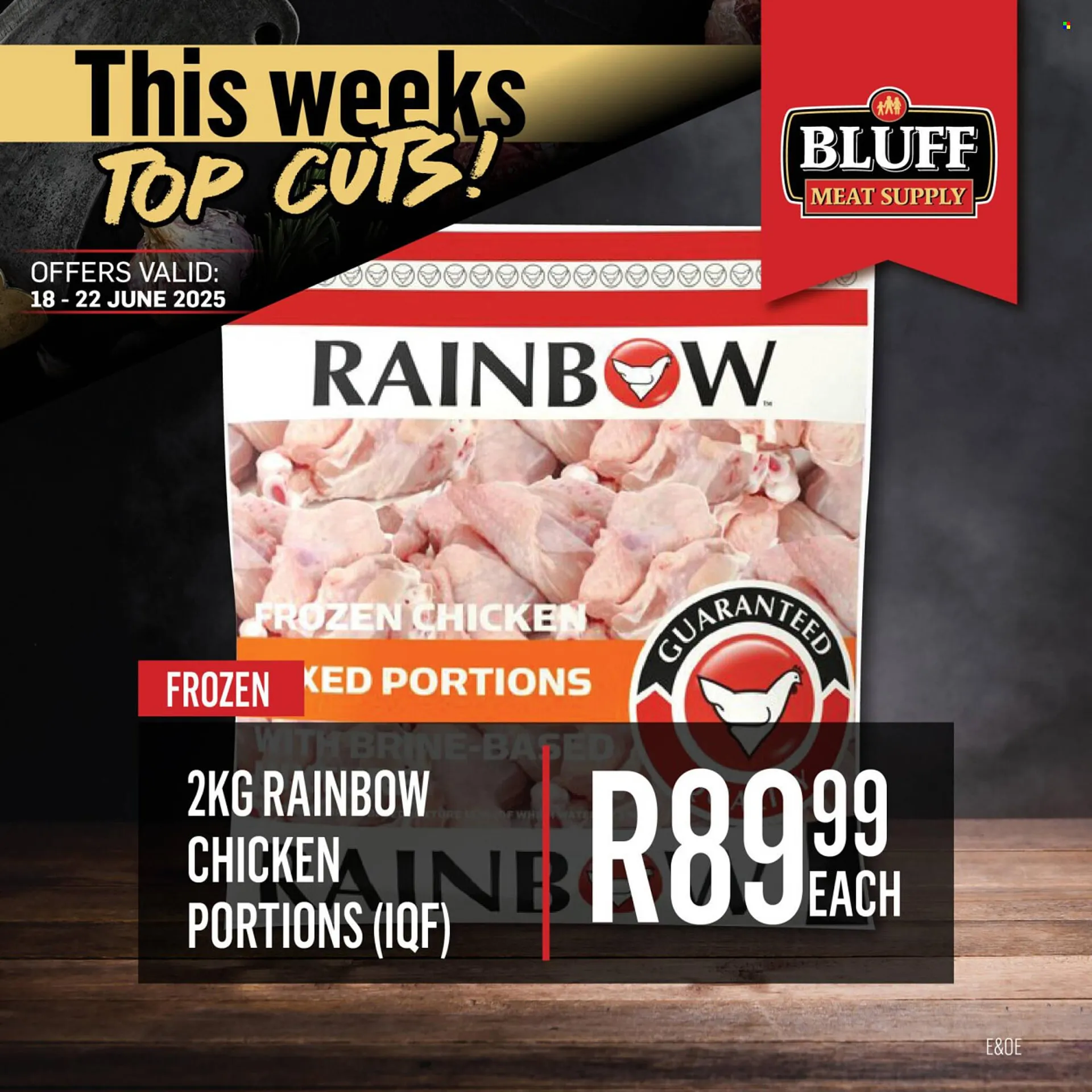 Bluff Meat Supply catalogue from 18 June to 22 June 2025 - Catalogue Page 1