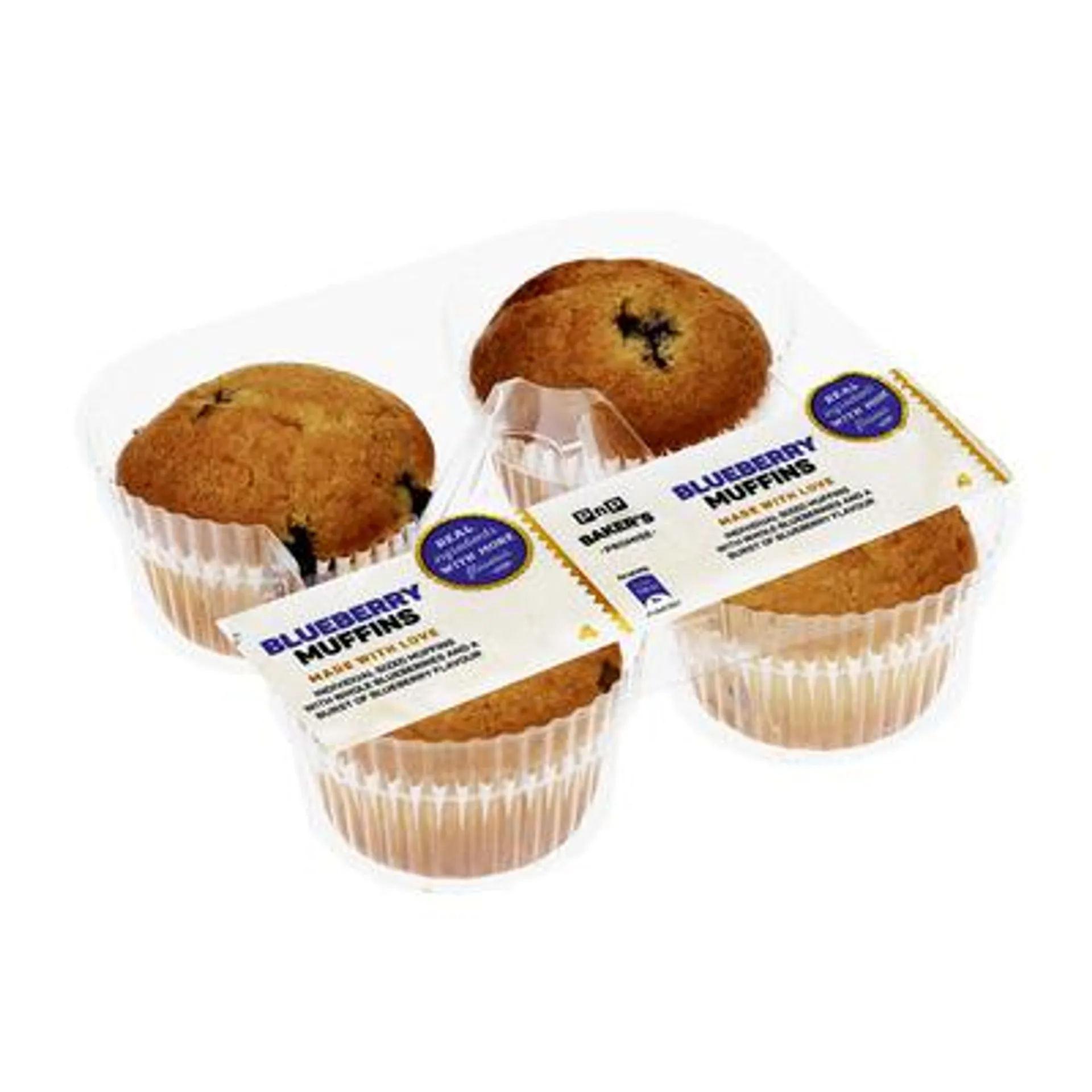 PnP Blueberry Muffins 4 Pack